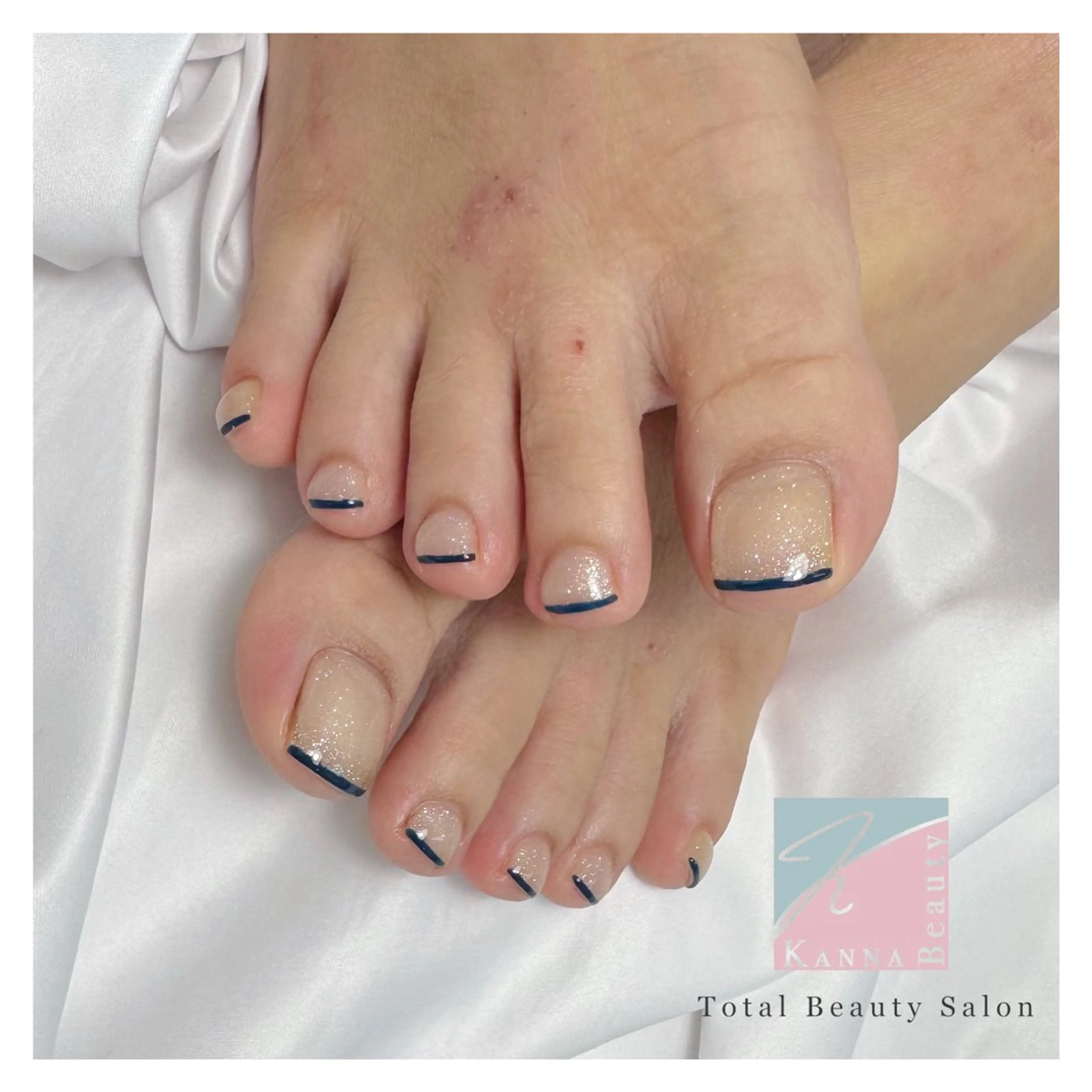 ネイル フットネイル Kanna Yuki カンナユキのネイルデザイン