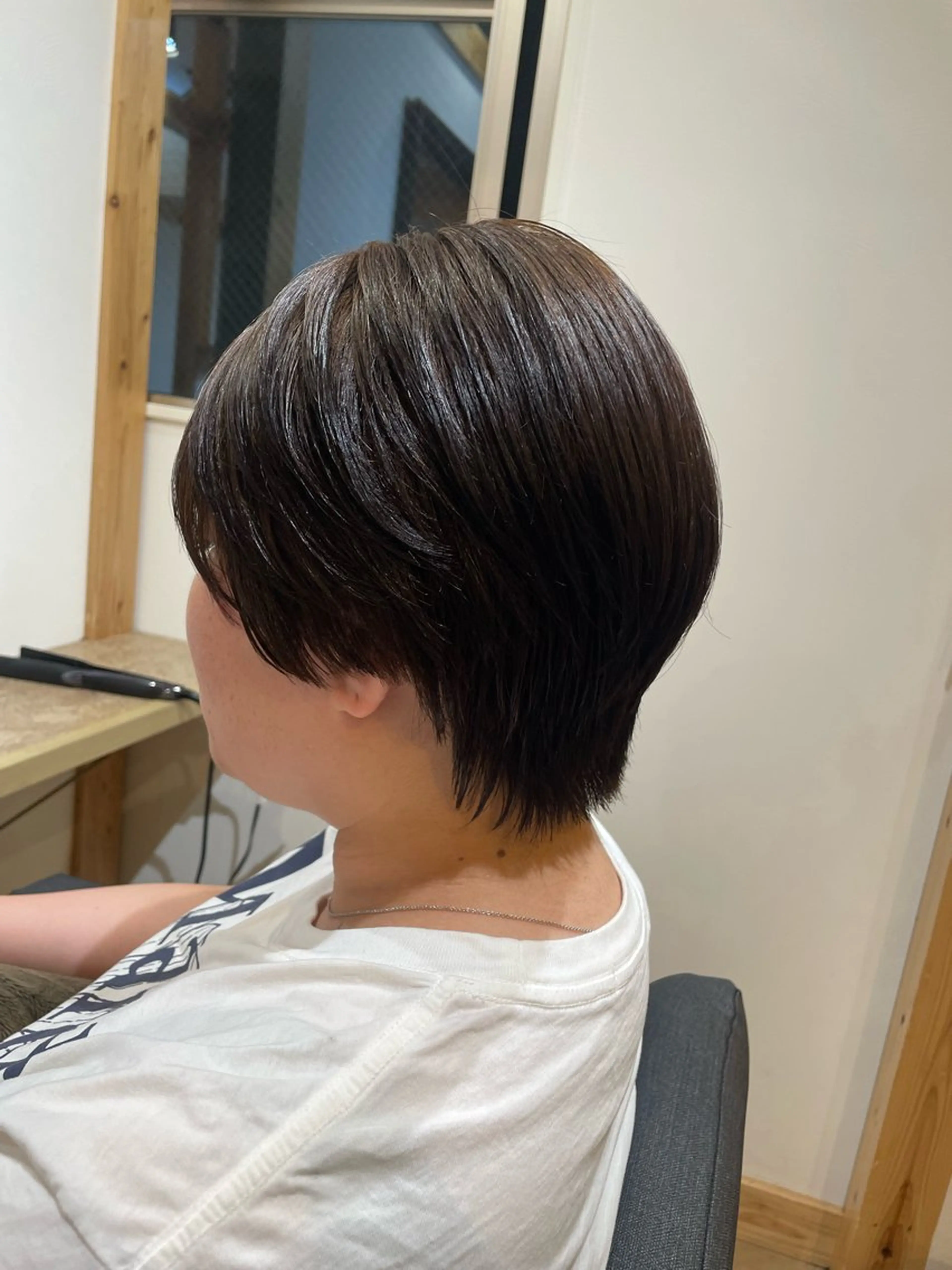 ショート カット パーマ 山口里莉 /パーマモデル募集のヘアスタイル