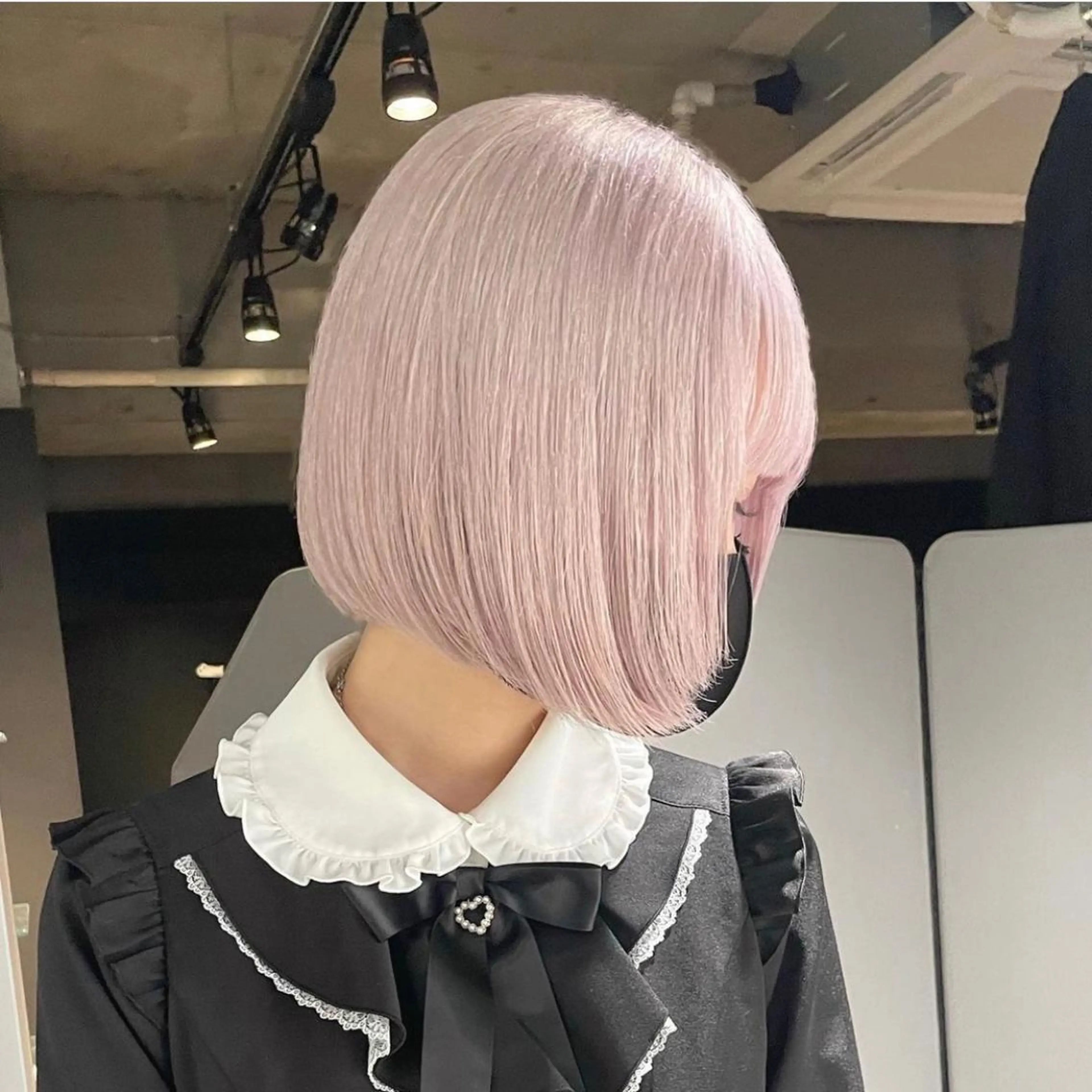 ショート カラー ラベンダーカラー ヘアカラー トリートメント MiL所属・✨ハイトーン✨ 濱田知孝のヘアスタイル