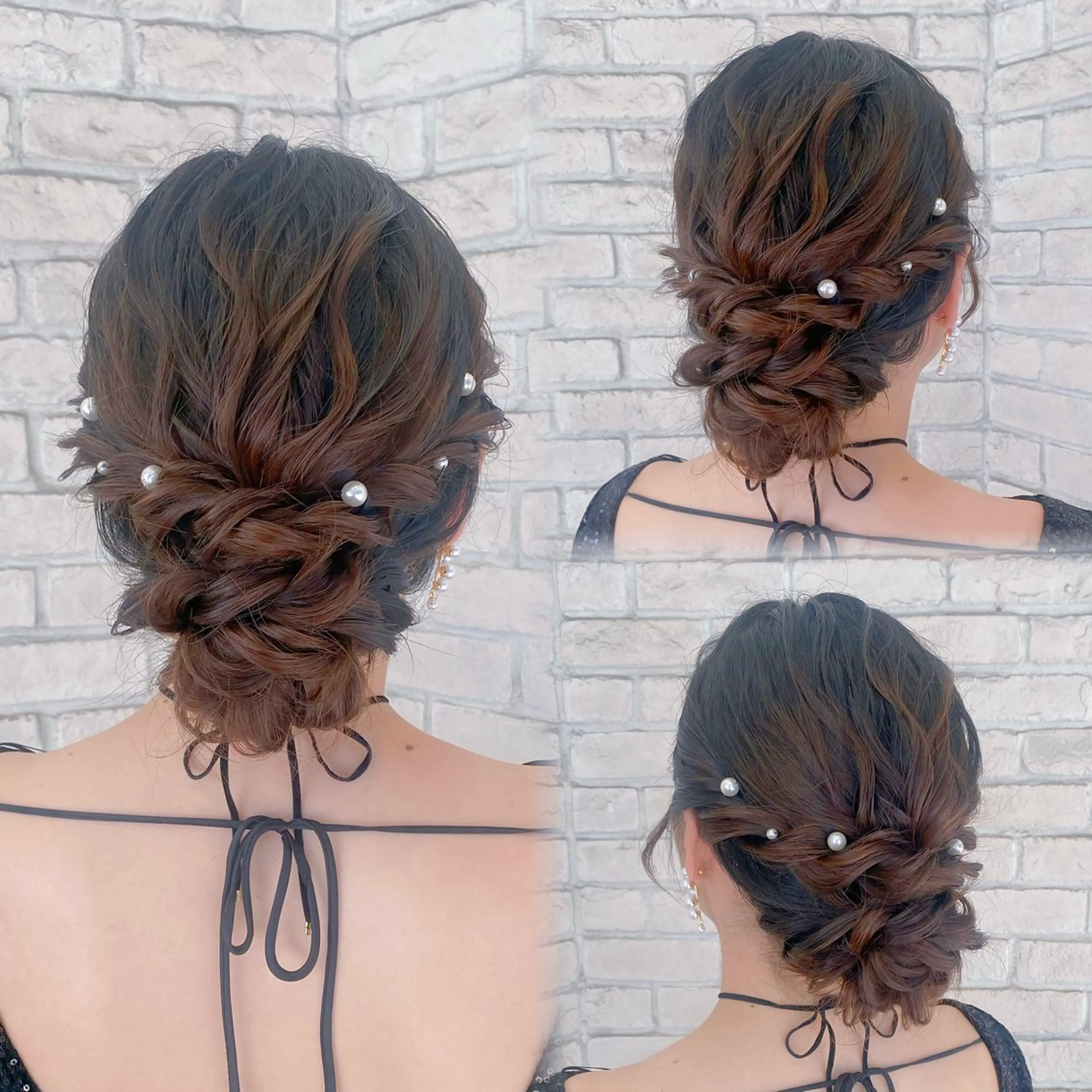 ヘアアレンジ ヘアセット 💙mai🫧 縮毛矯正・ハイライトのヘアスタイル