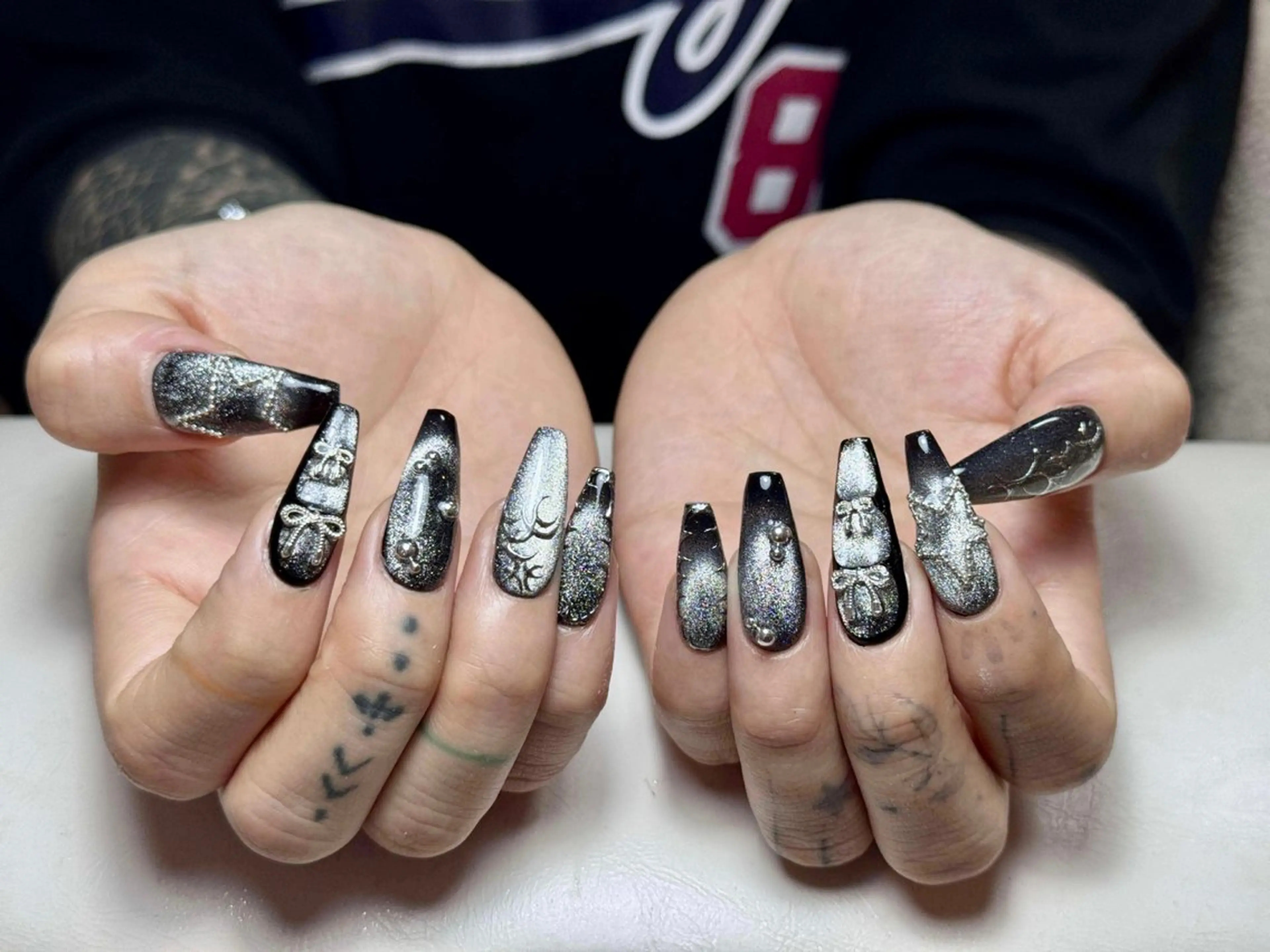 ネイル アートネイル 成人式 ジェルネイル ニュアンスネイル 夏ネイル NIE MoMoのネイルデザイン