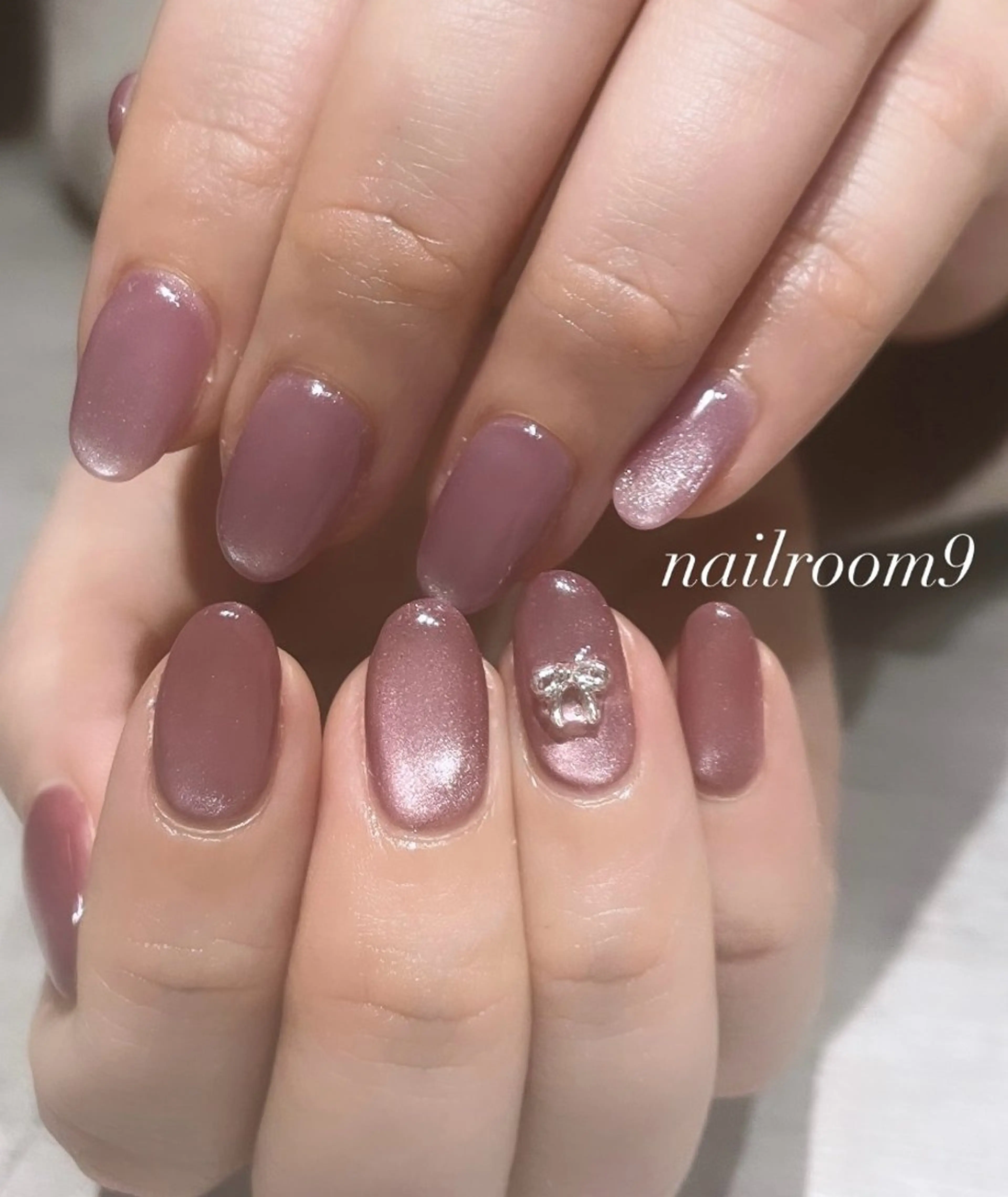 ネイル マグネットネイル ハンドネイル nail room9 ☺︎のネイルデザイン
