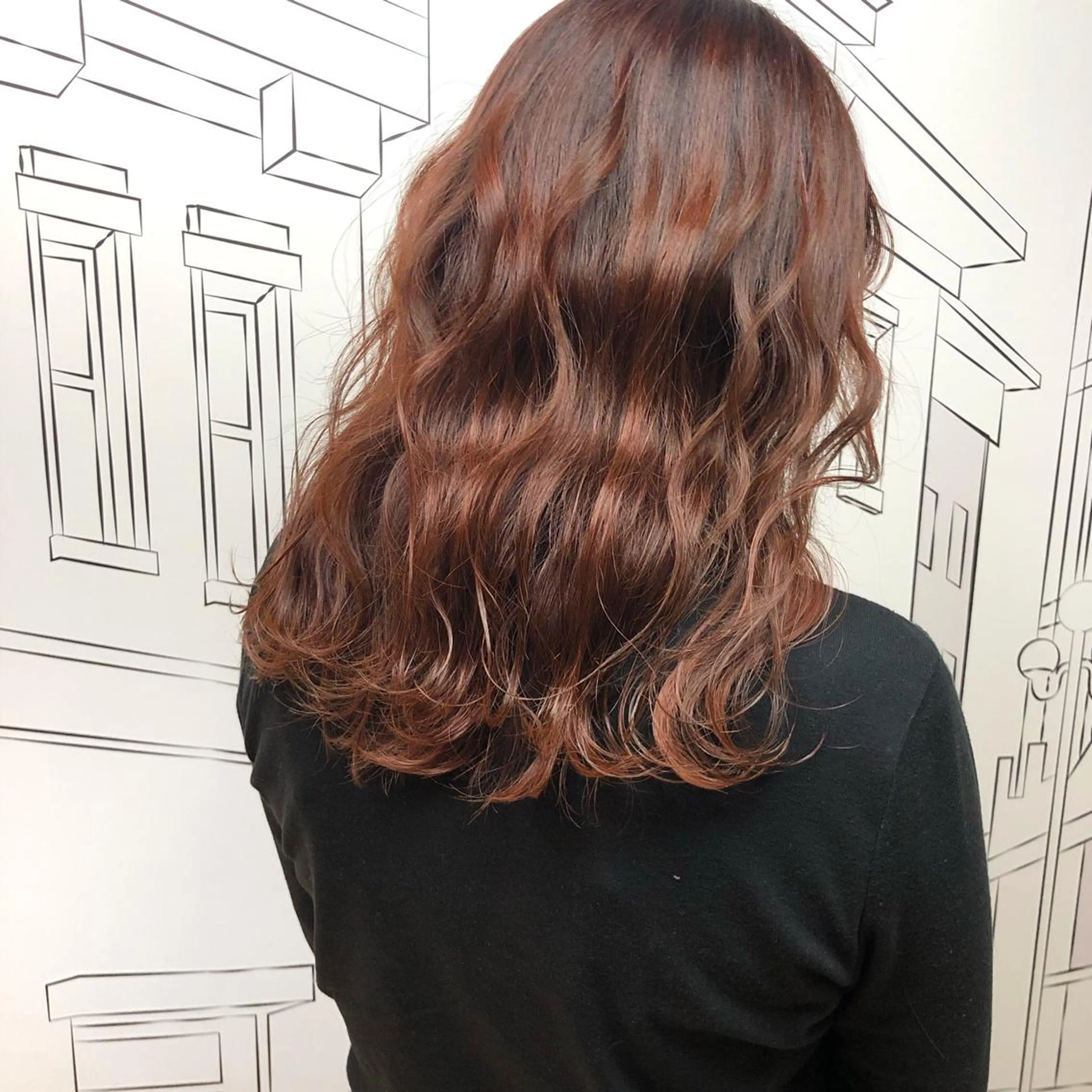 セミロング カラー レイヤー,ボブ / 彩未のヘアスタイル