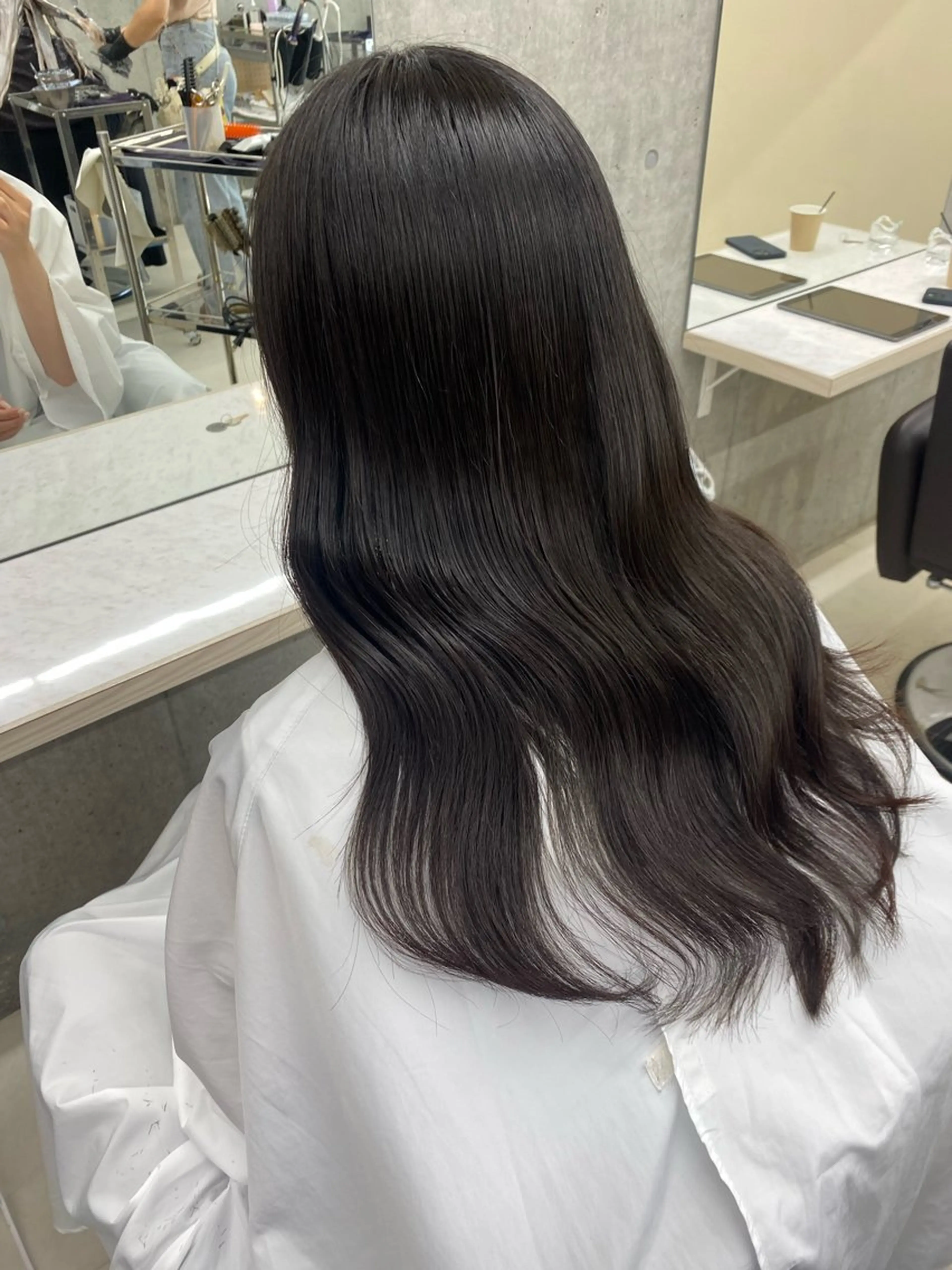 ロング Clore所属・うる艶ヘア♡韓国好き 透明感　shotaのヘアスタイル