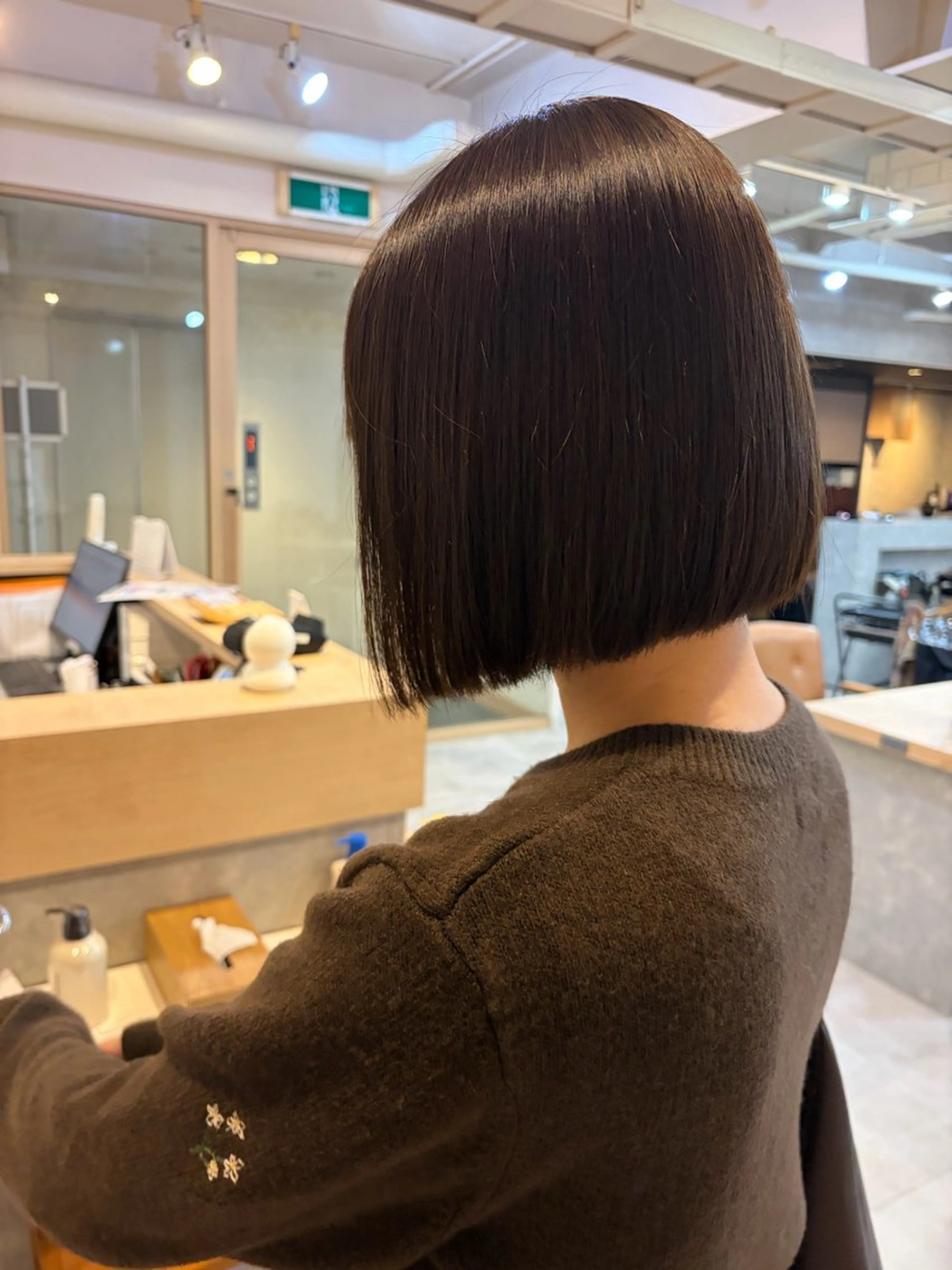 カット 縮毛矯正 TETOTE三宮 ioriのヘアスタイル