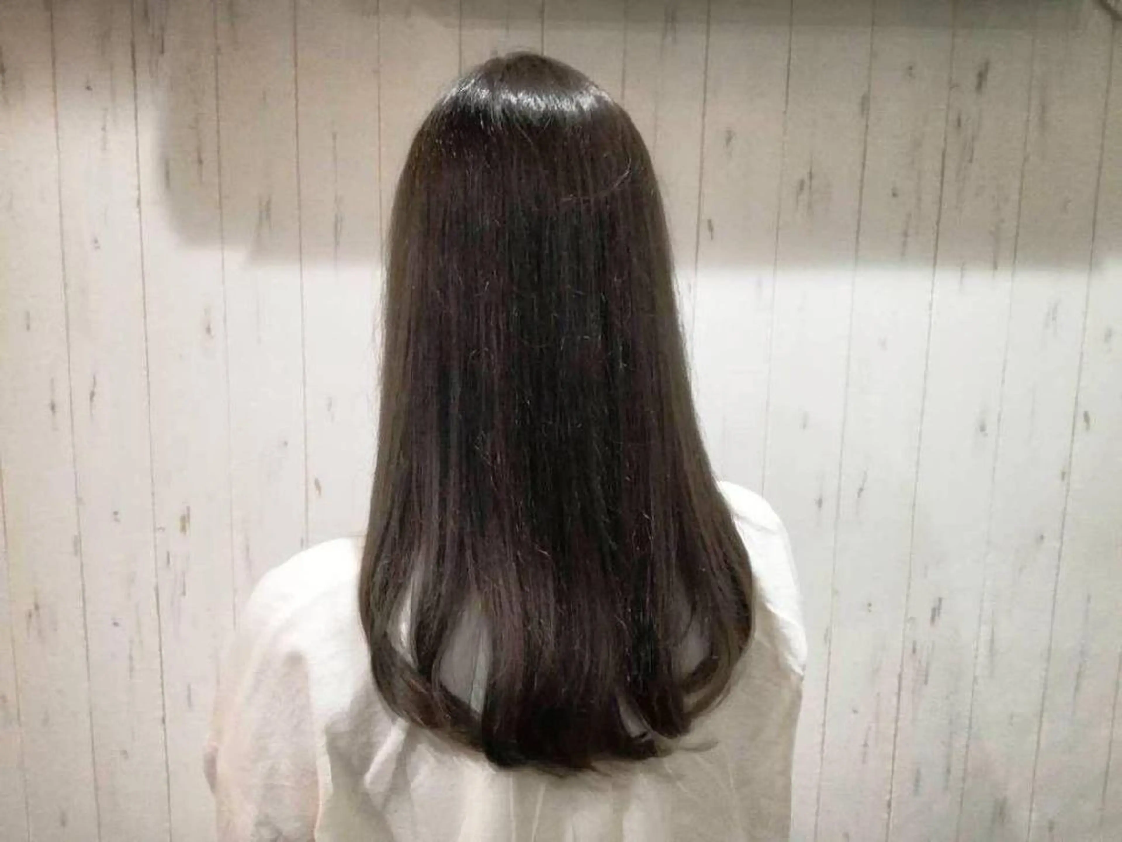 ロング カラー アッシュ 西川 敏夫のヘアスタイル