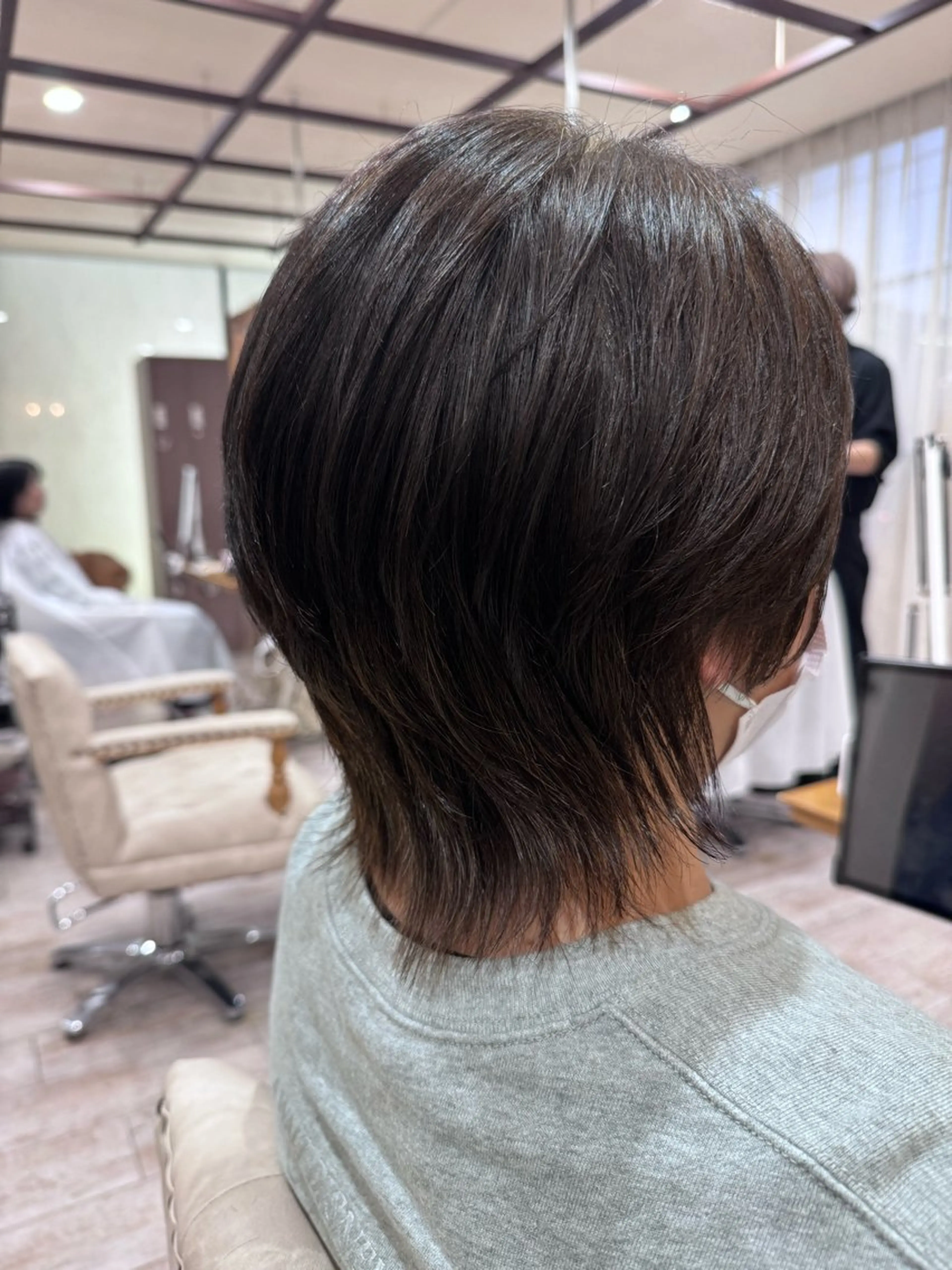 ショート カラー 髪質改善 ショートヘア ウルフカット カット ヘアカラー トリートメント 新越谷noble店長 松本拓也▶◀*.のヘアスタイル