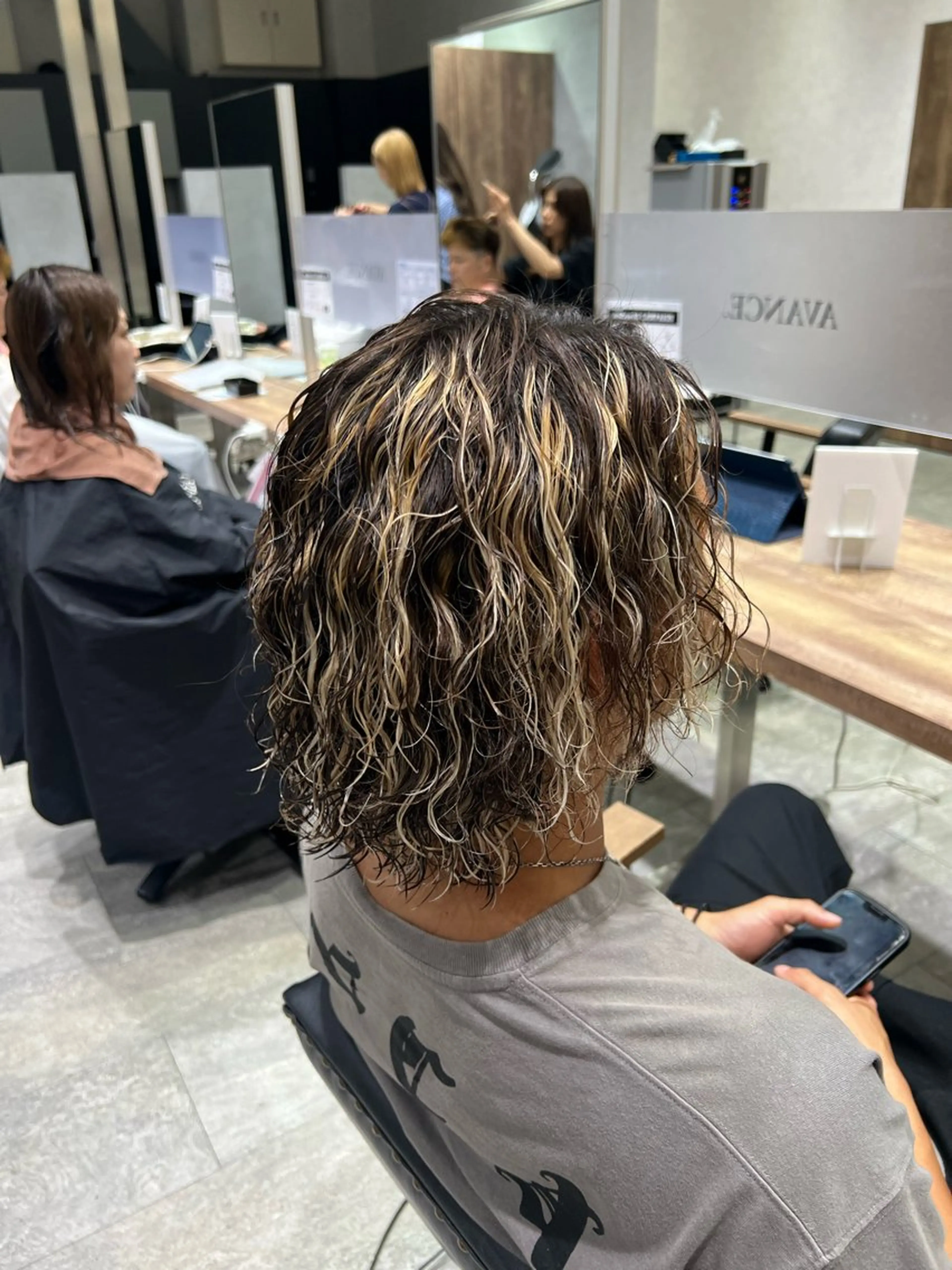 【🔥大学生に大人気メンズ限定🔥】✂️カット＆パーマ💇‍♂️の写真