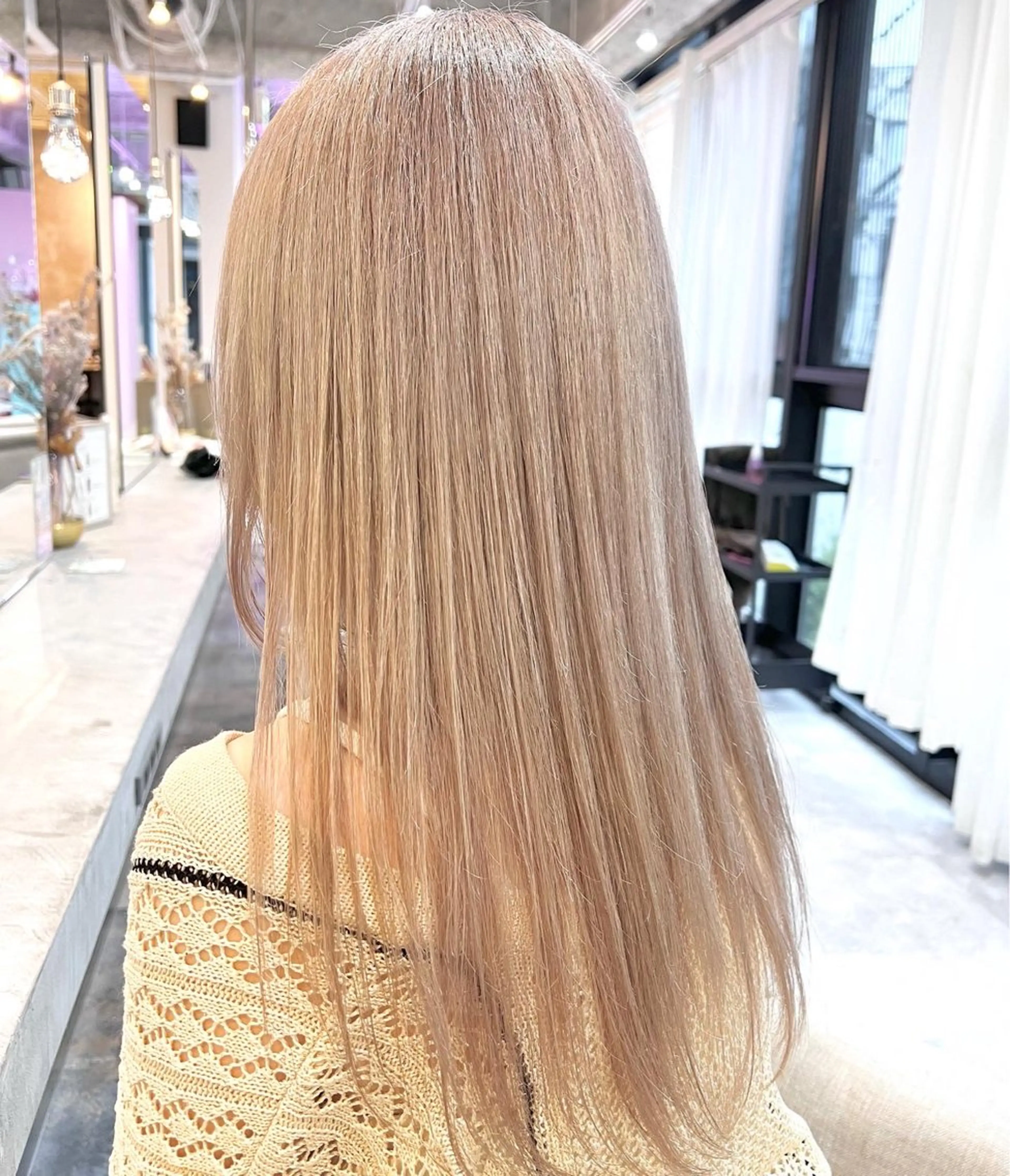 ロング 💓Yuri💓 ハイトーン/デザインのヘアスタイル