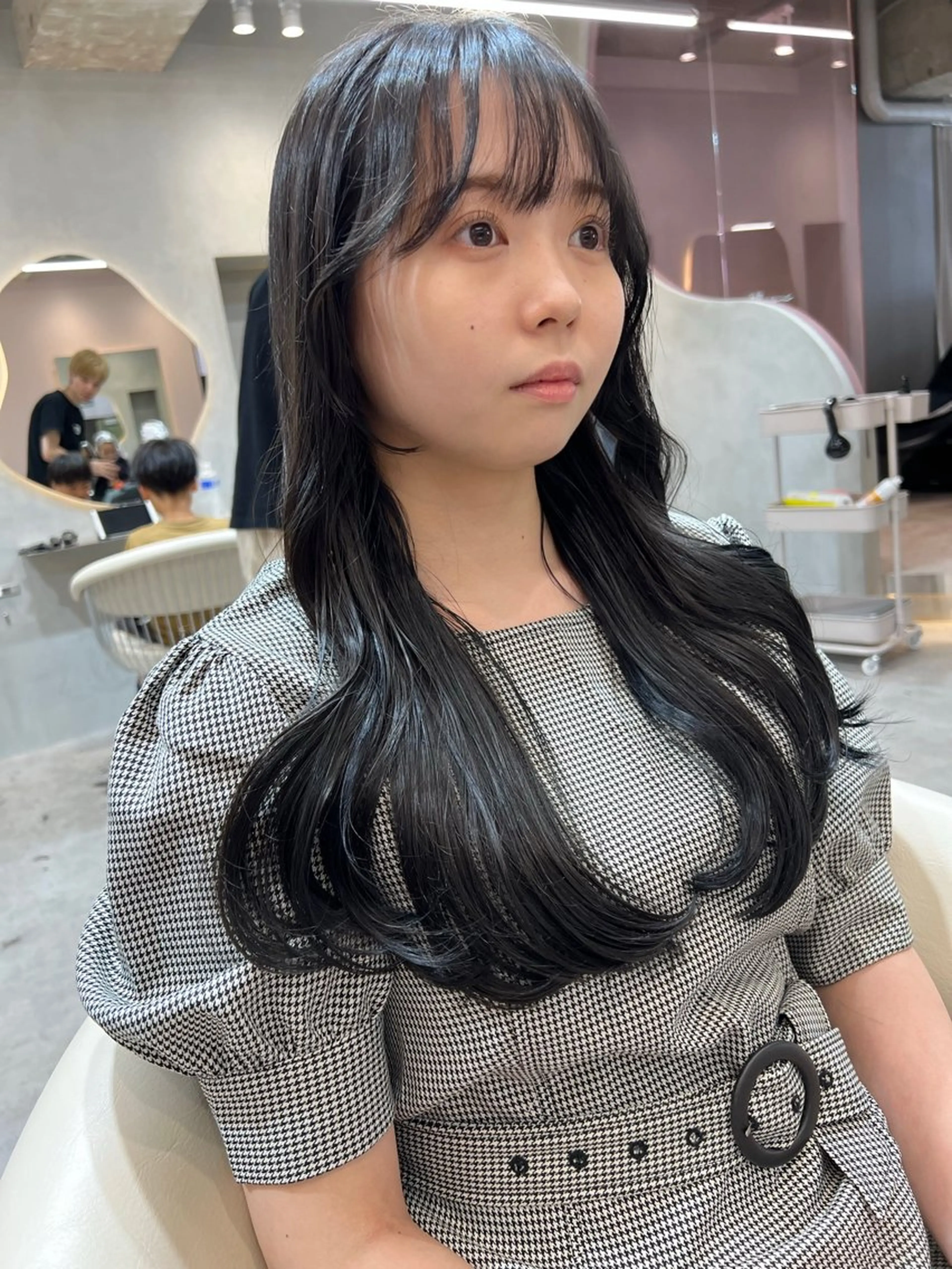 ロング カラー ヘアアレンジ くびれヘア 🔶似合わせセンター パート/ヤス🔶のヘアスタイル