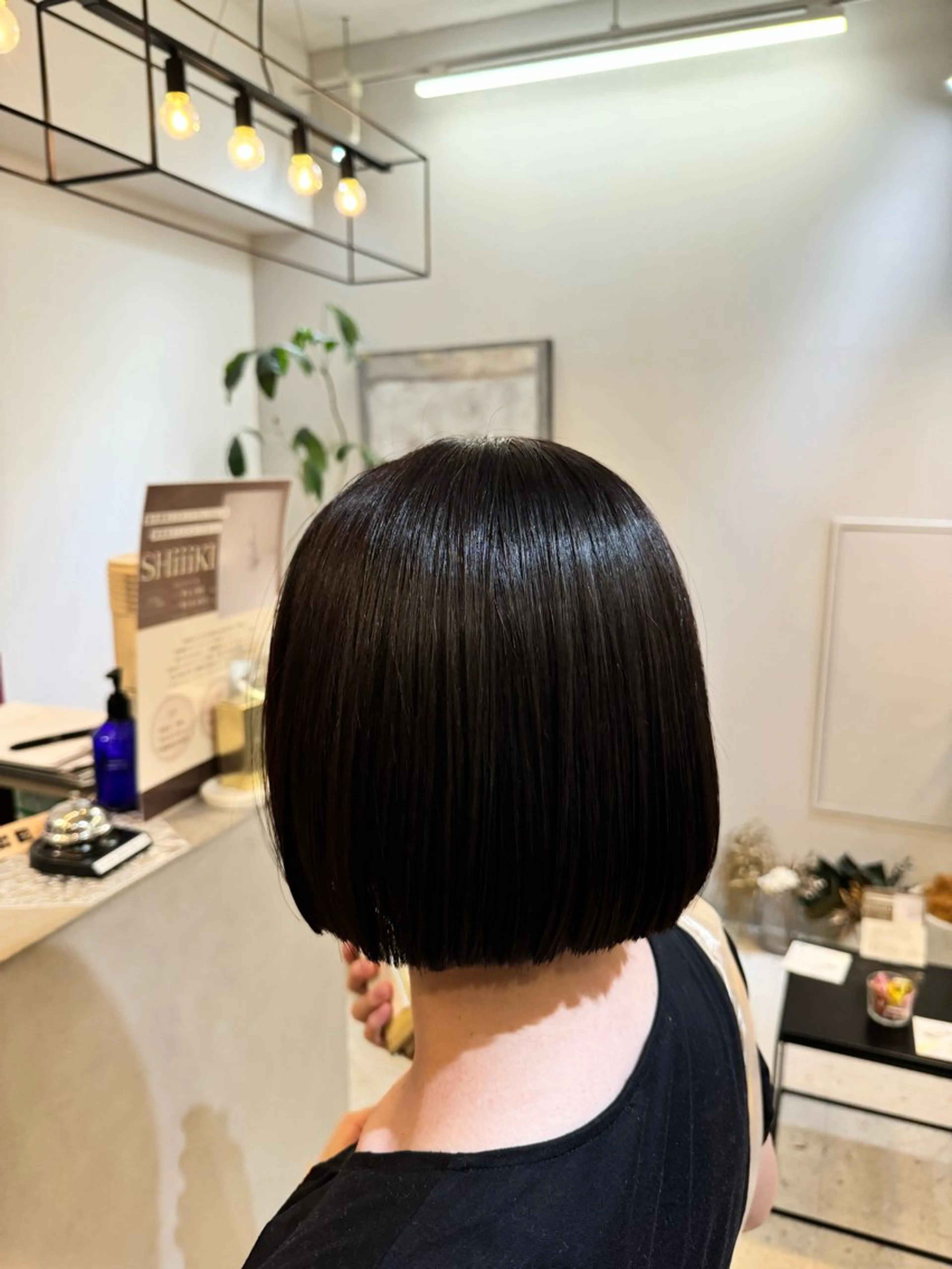 ミディアム ボブ 加藤 優眞のヘアスタイル