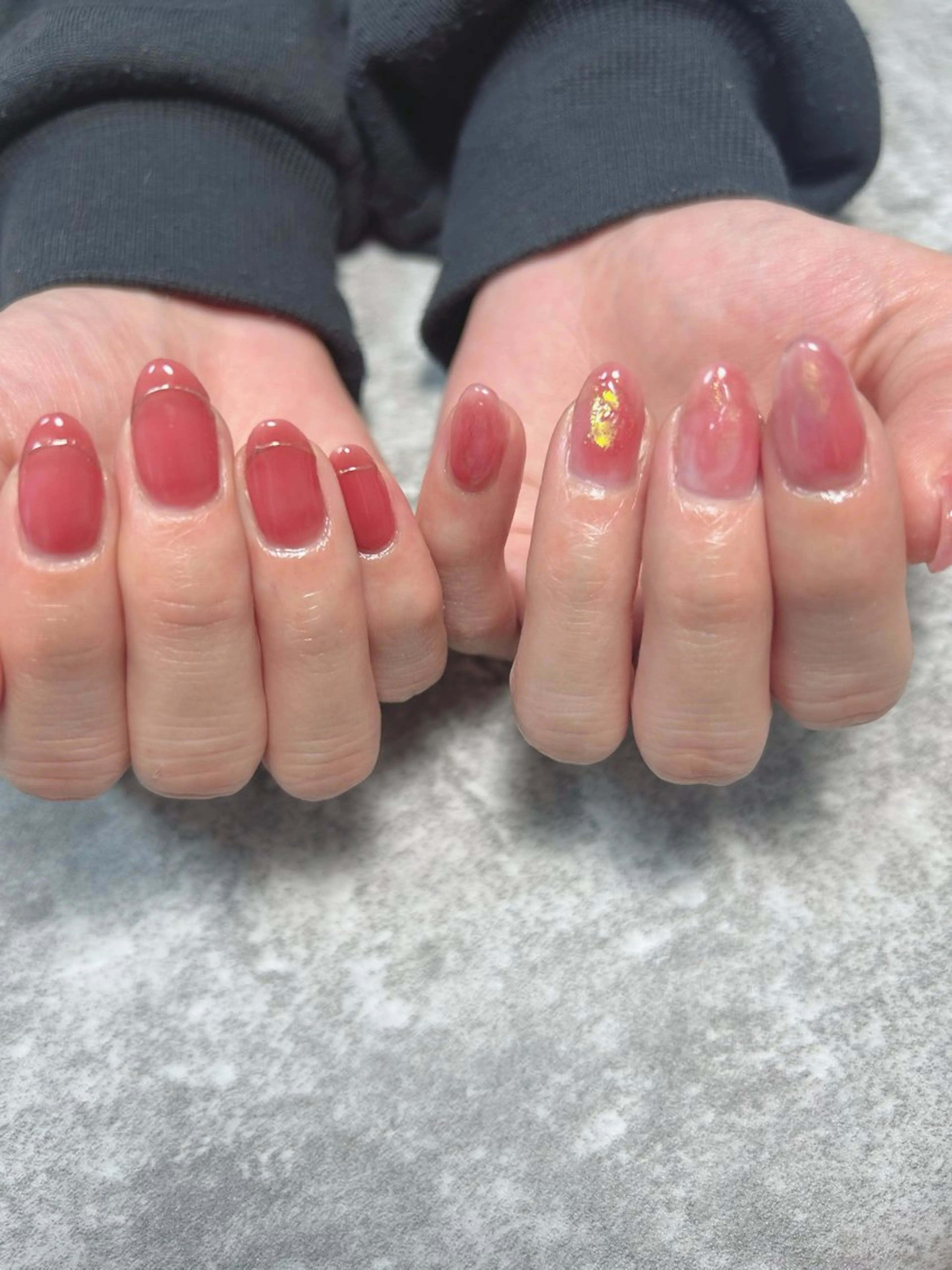 ネイル オーロラネイル cee. ckikakoのネイルデザイン