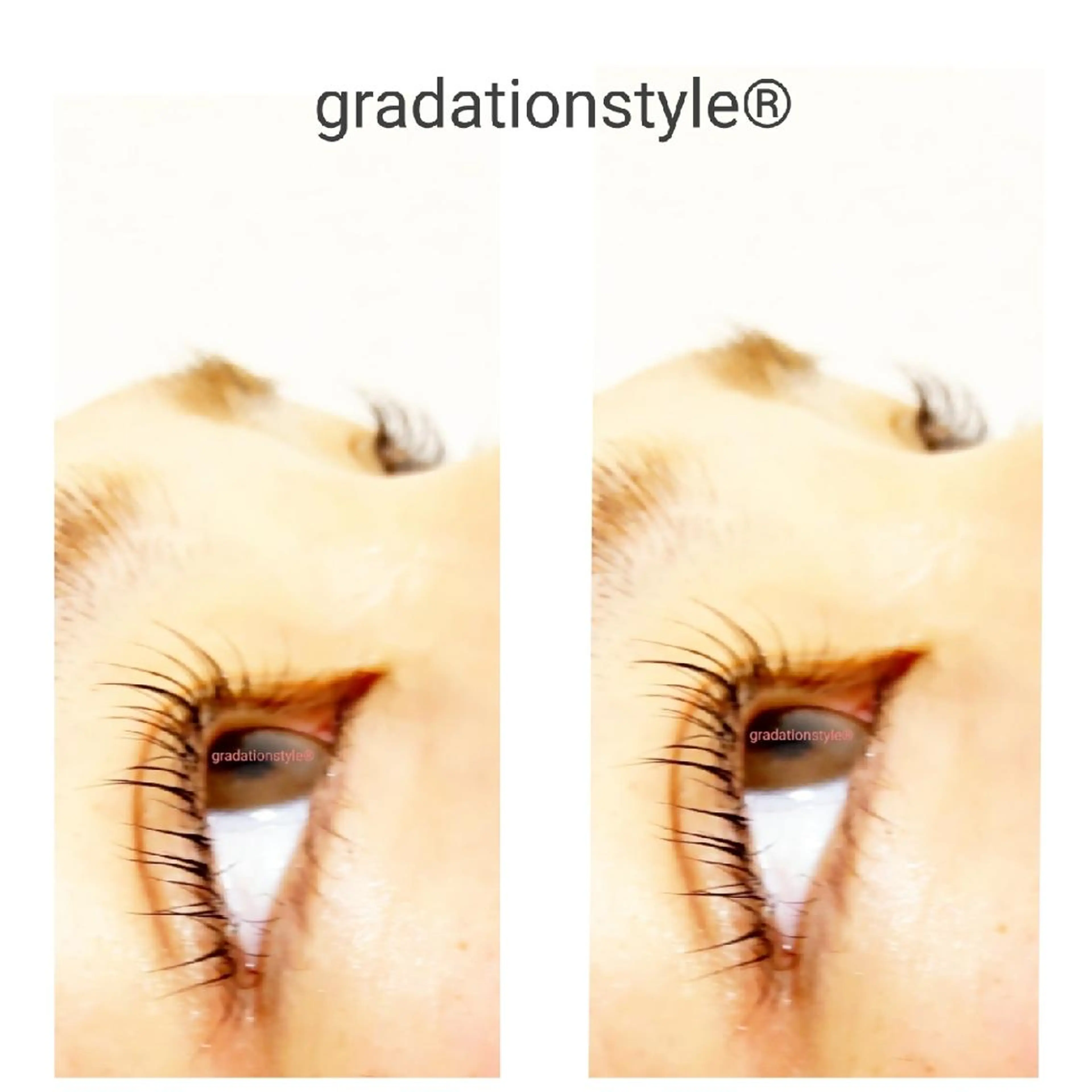 マツエク・マツパ 一重×まつ毛パーマ 🎼グラデーション スタイル札幌♫*⁠✧のマツエク・マツパデザイン