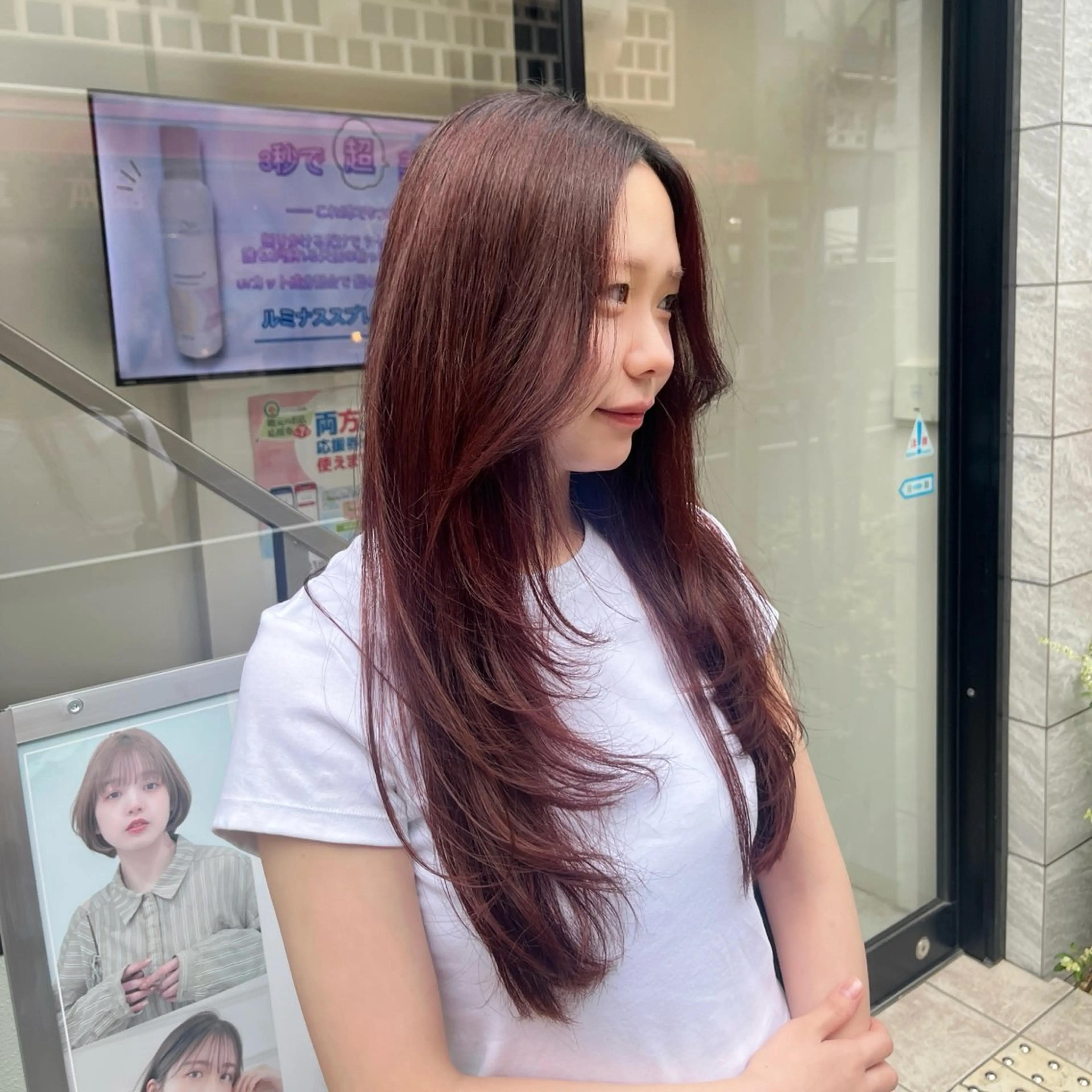 ロング カラー 韓国ヘア🇰🇷/ニ ュアンスパーマ/ヒナのヘアスタイル