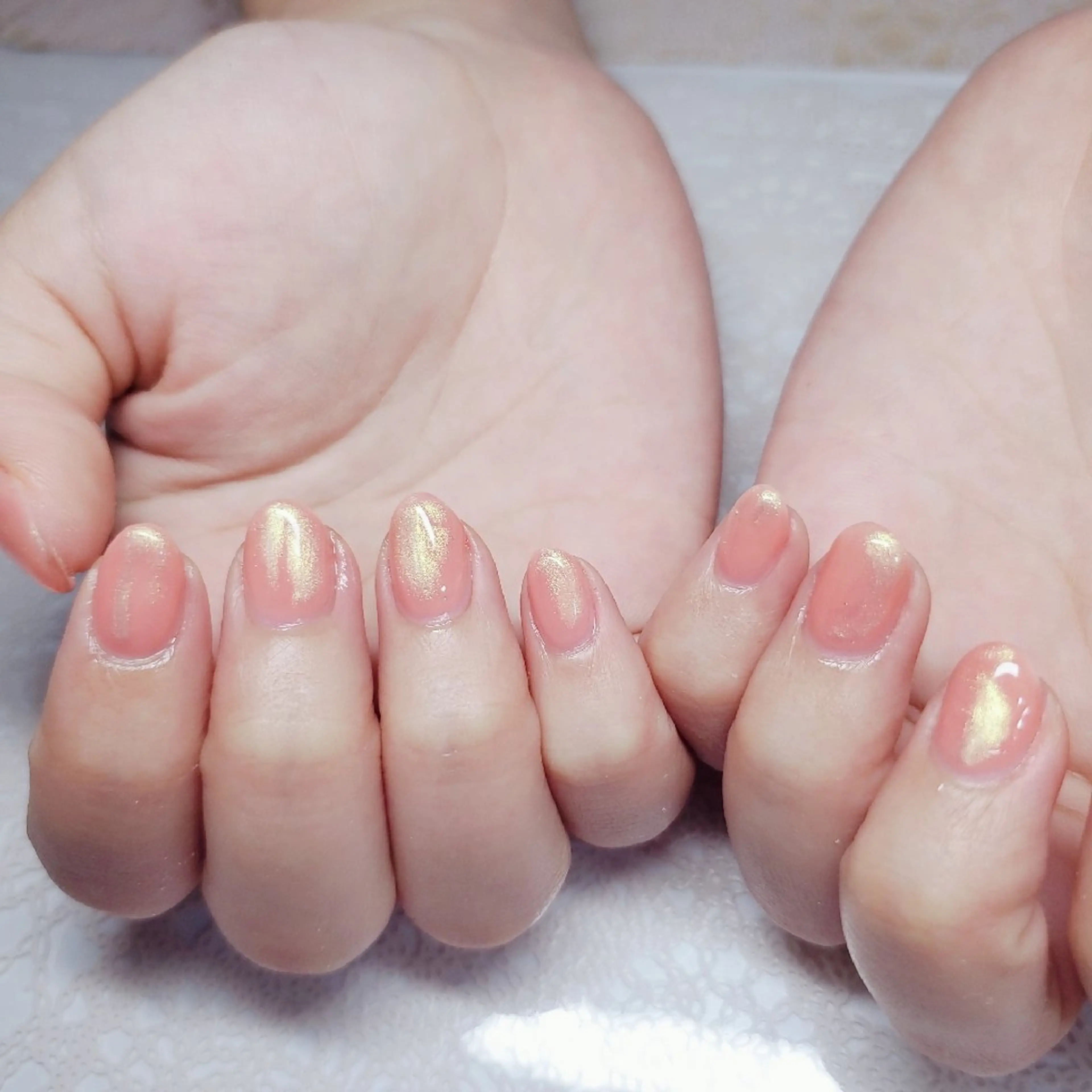 ネイル カジュアル ハンドネイル ネイルサロンベルティ .ひとみのネイルデザイン