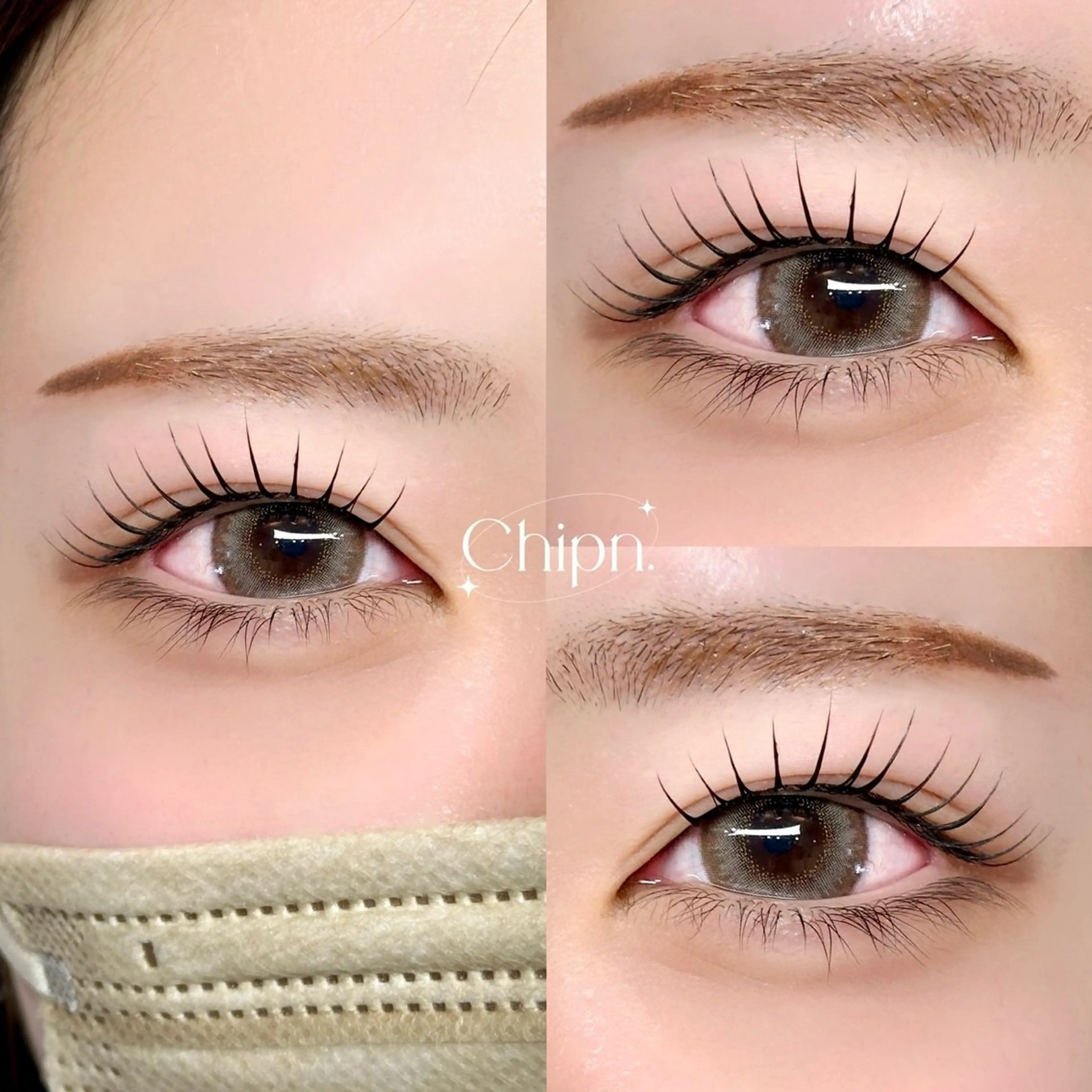 マツエク・マツパ マツパ MOE 表参道ｱｲﾘｽﾄのマツエク・マツパデザイン