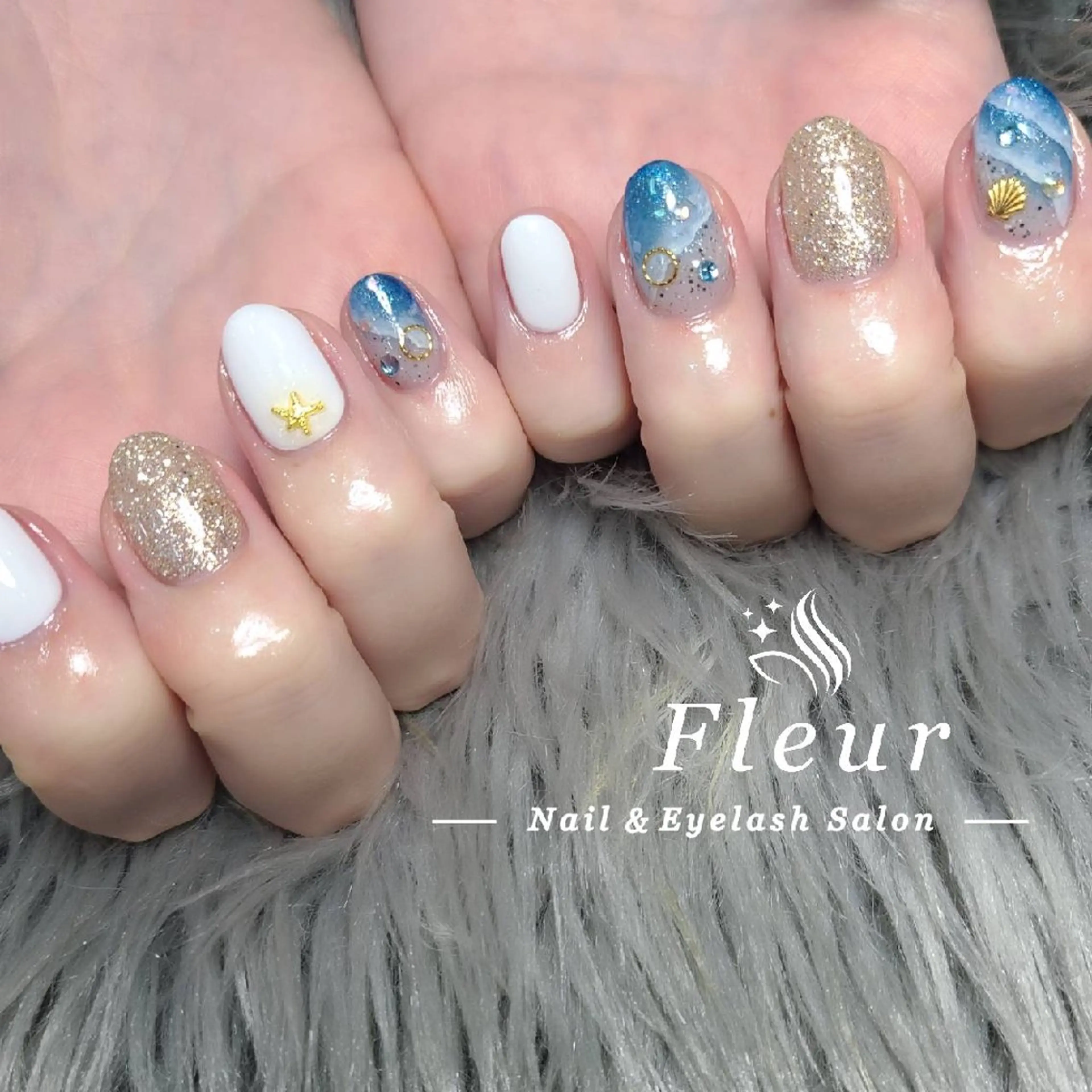 ネイル ☆Fleur☆ 西梅田のネイルデザイン