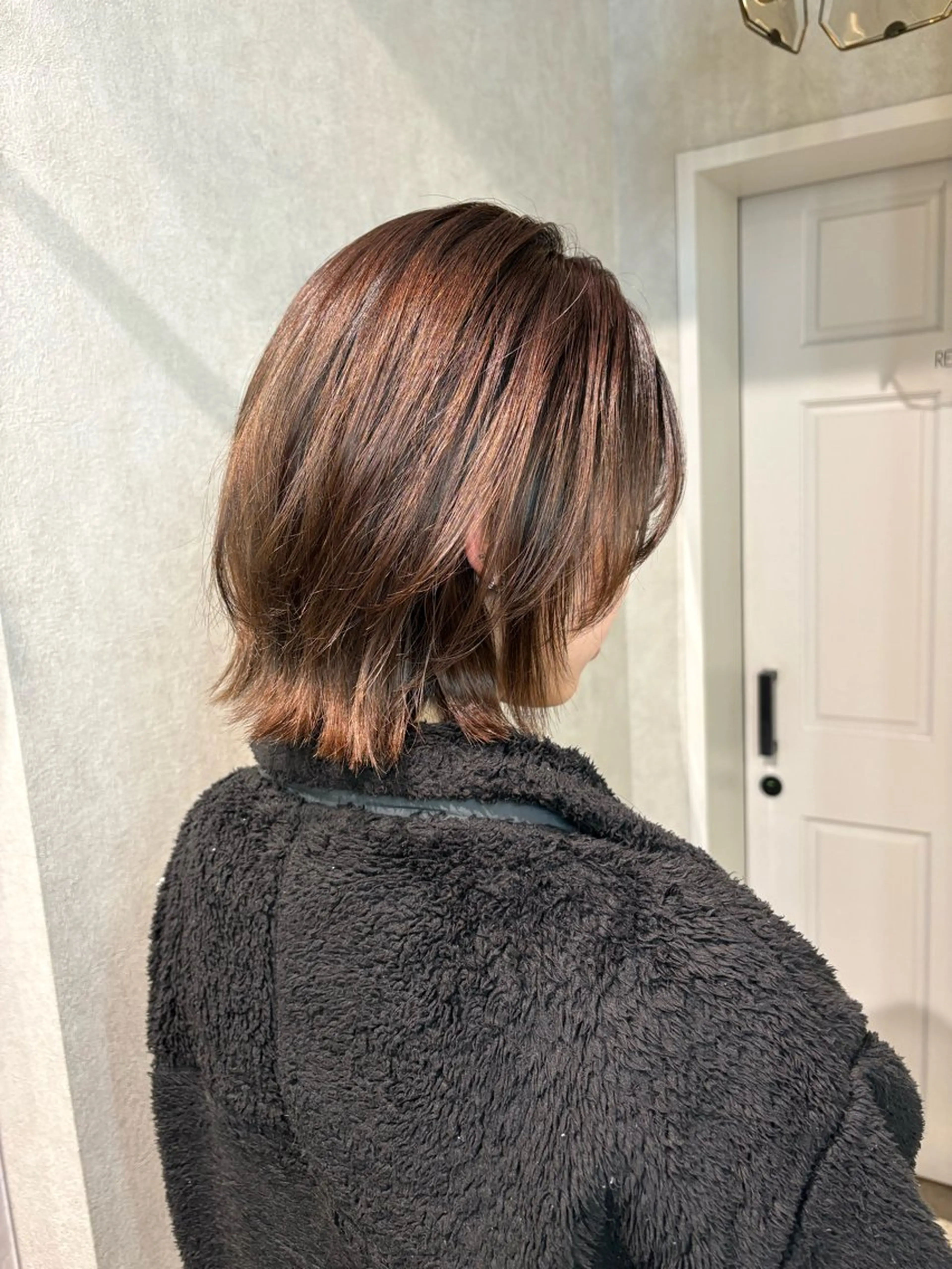 ショート ボブレイヤー ボブ レイヤーカット 外ハネヘア 透明感モテスタイル 💞SHIORI💞のヘアスタイル