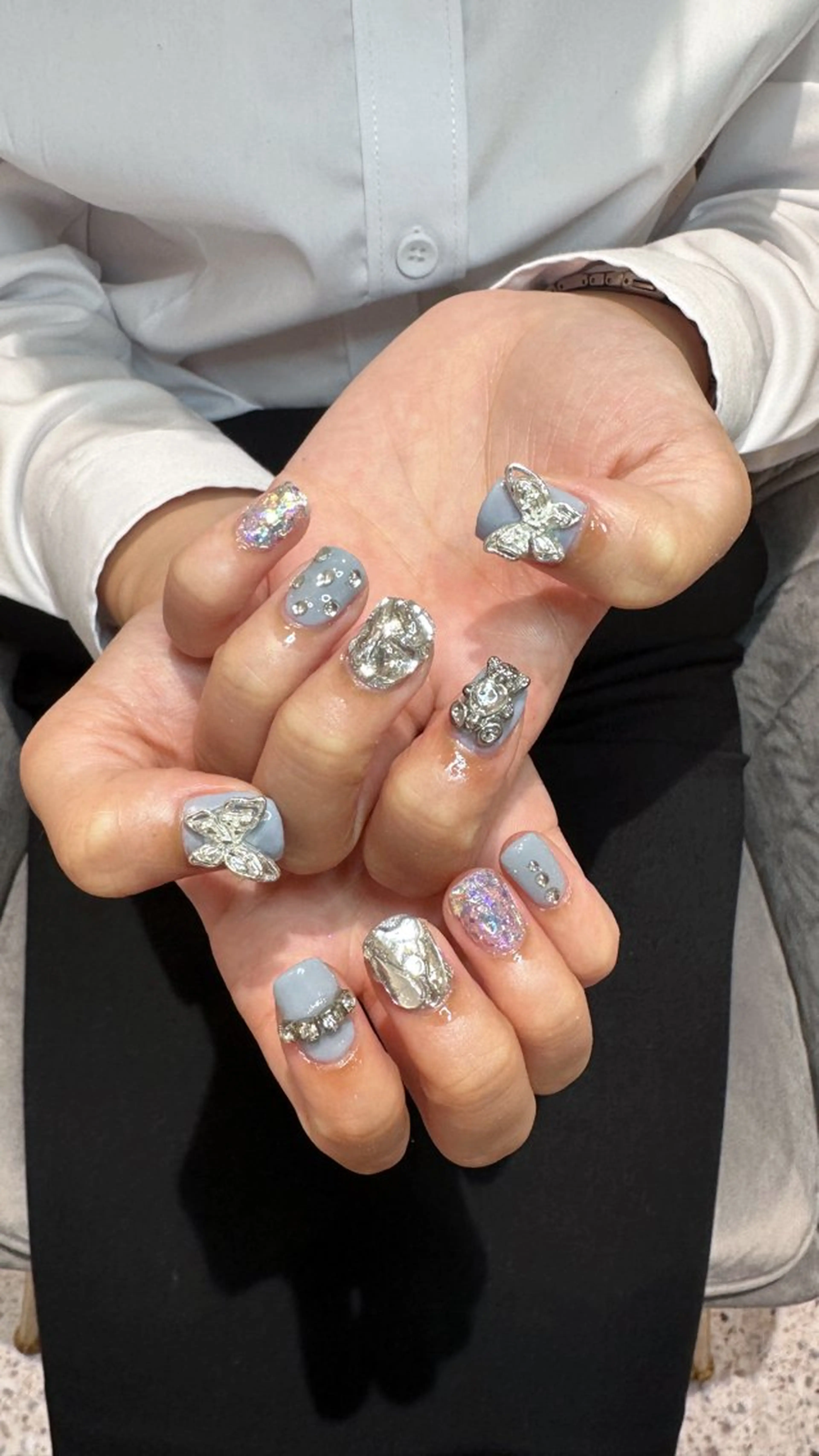 ネイル ハンドネイル 👽個性派ネイル🎀 komachiのヘアスタイル