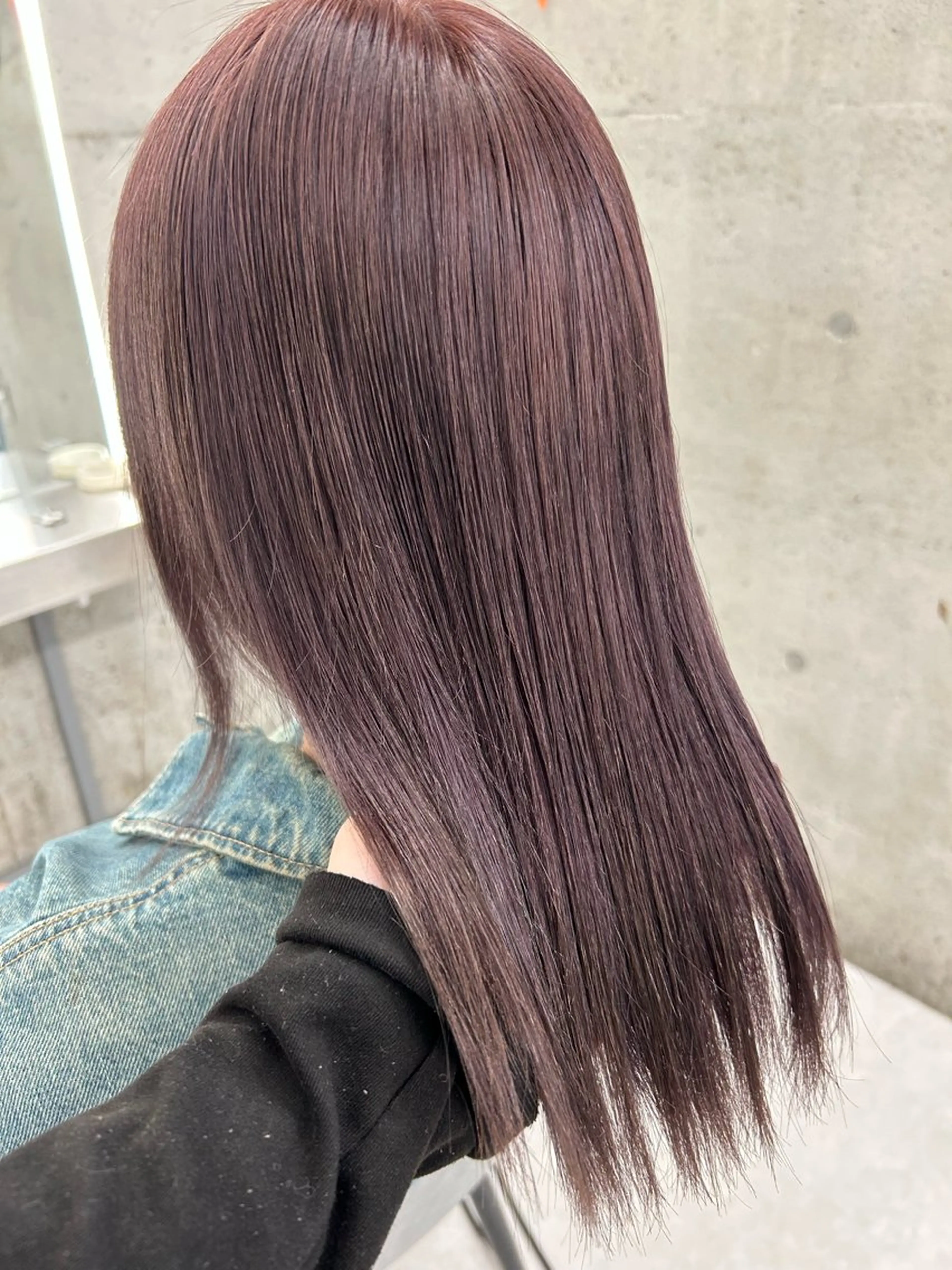 ミディアム カラー ヘアカラー カラー/エクステ 🤍ルナのヘアスタイル