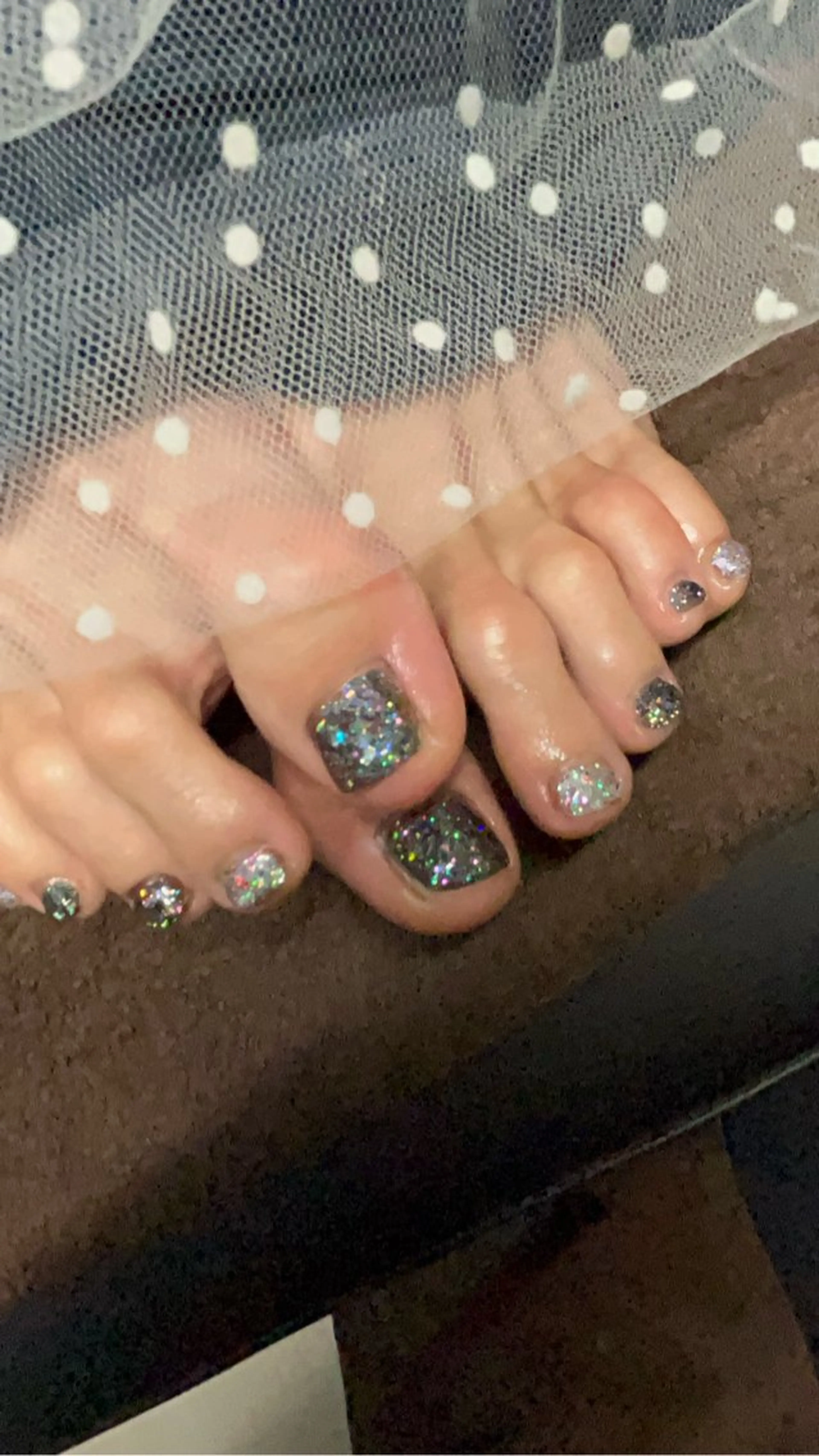 ネイル フラッシュネイル ラメ(グリッター) Bell Nailのネイルデザイン