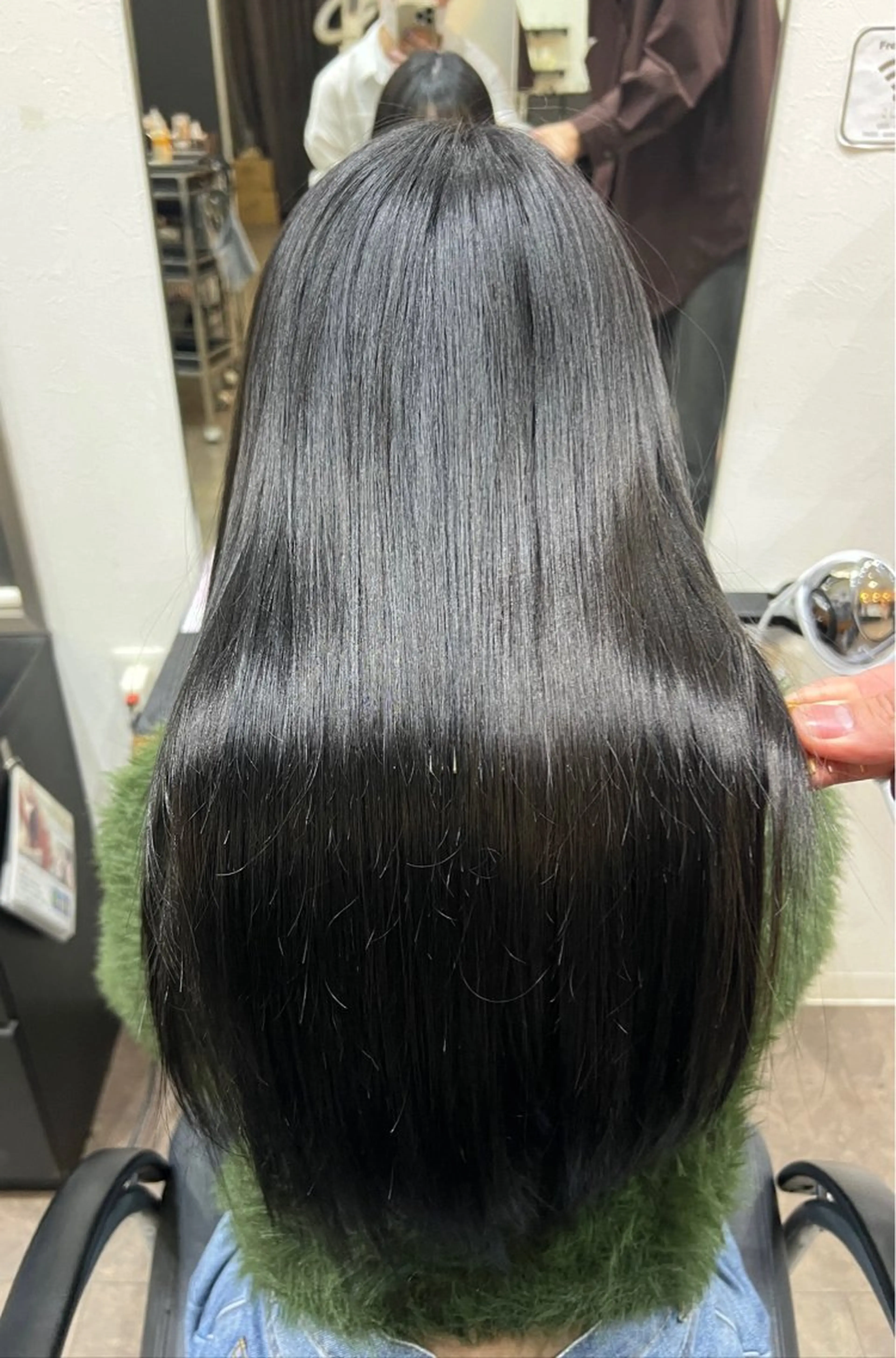 ロング カラー 中谷 あずみのヘアスタイル