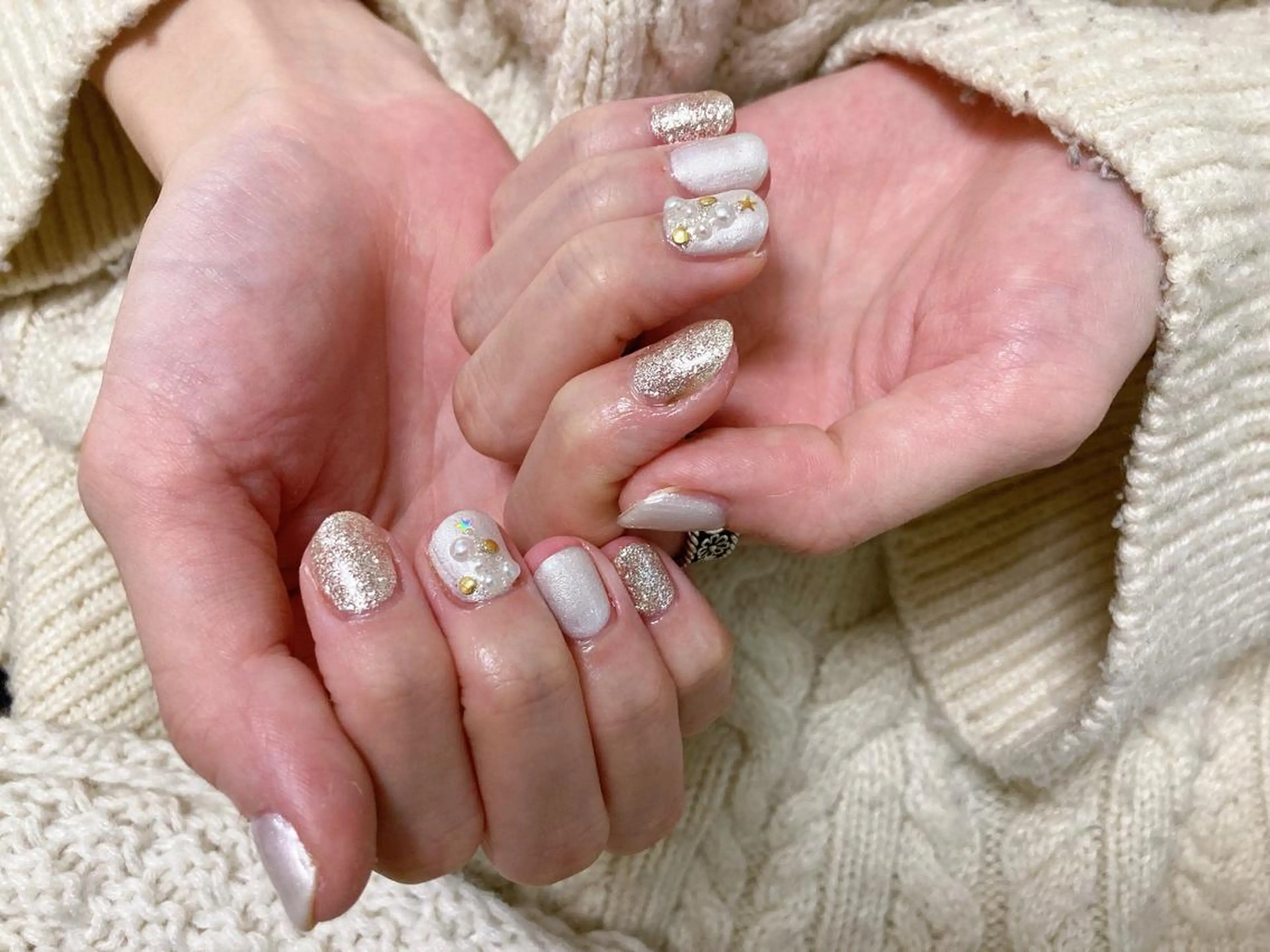 ネイル ハンドネイル Mogu nail 二子玉川のネイルデザイン