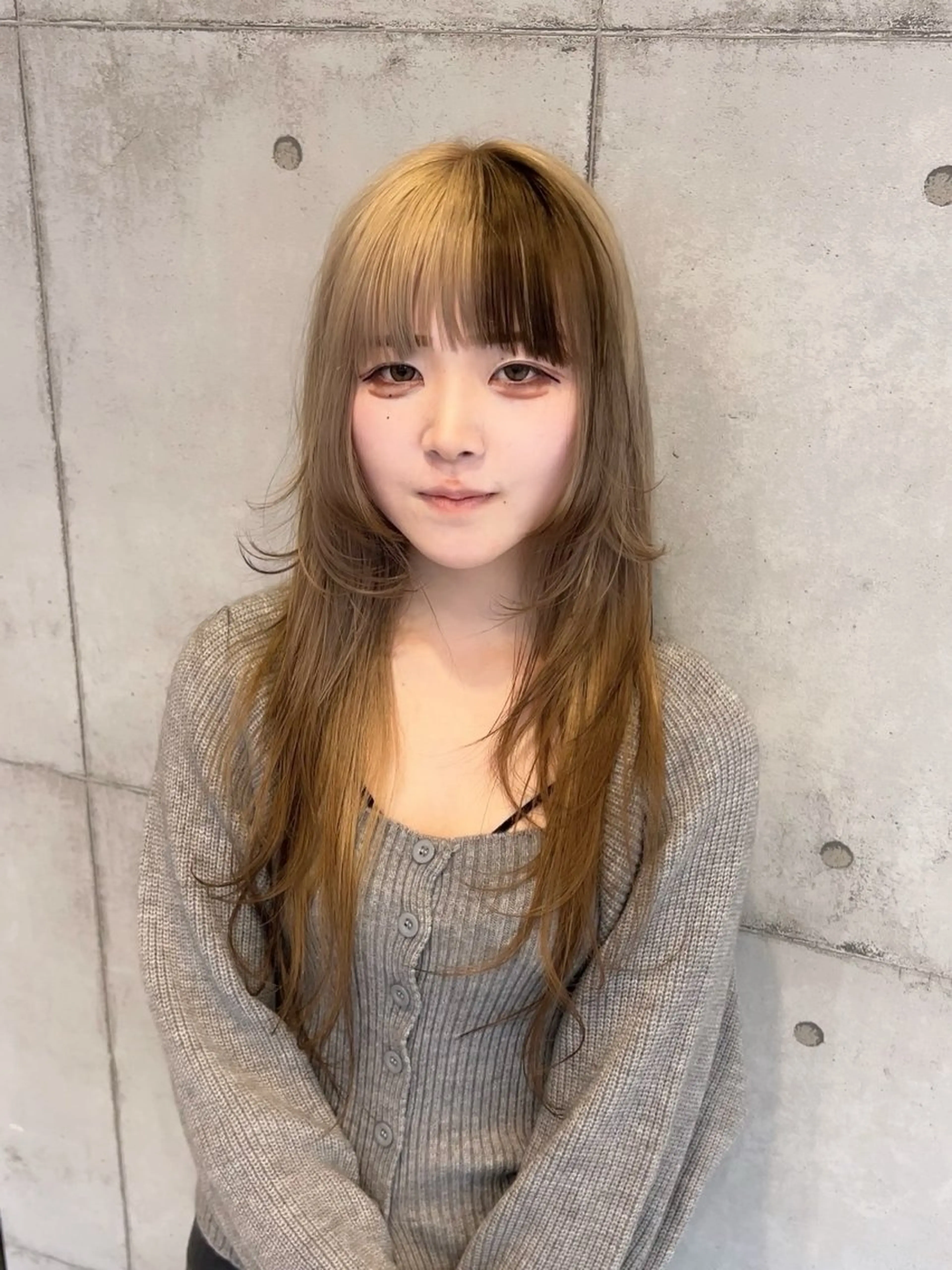 ロング 大野 智亜里のヘアスタイル