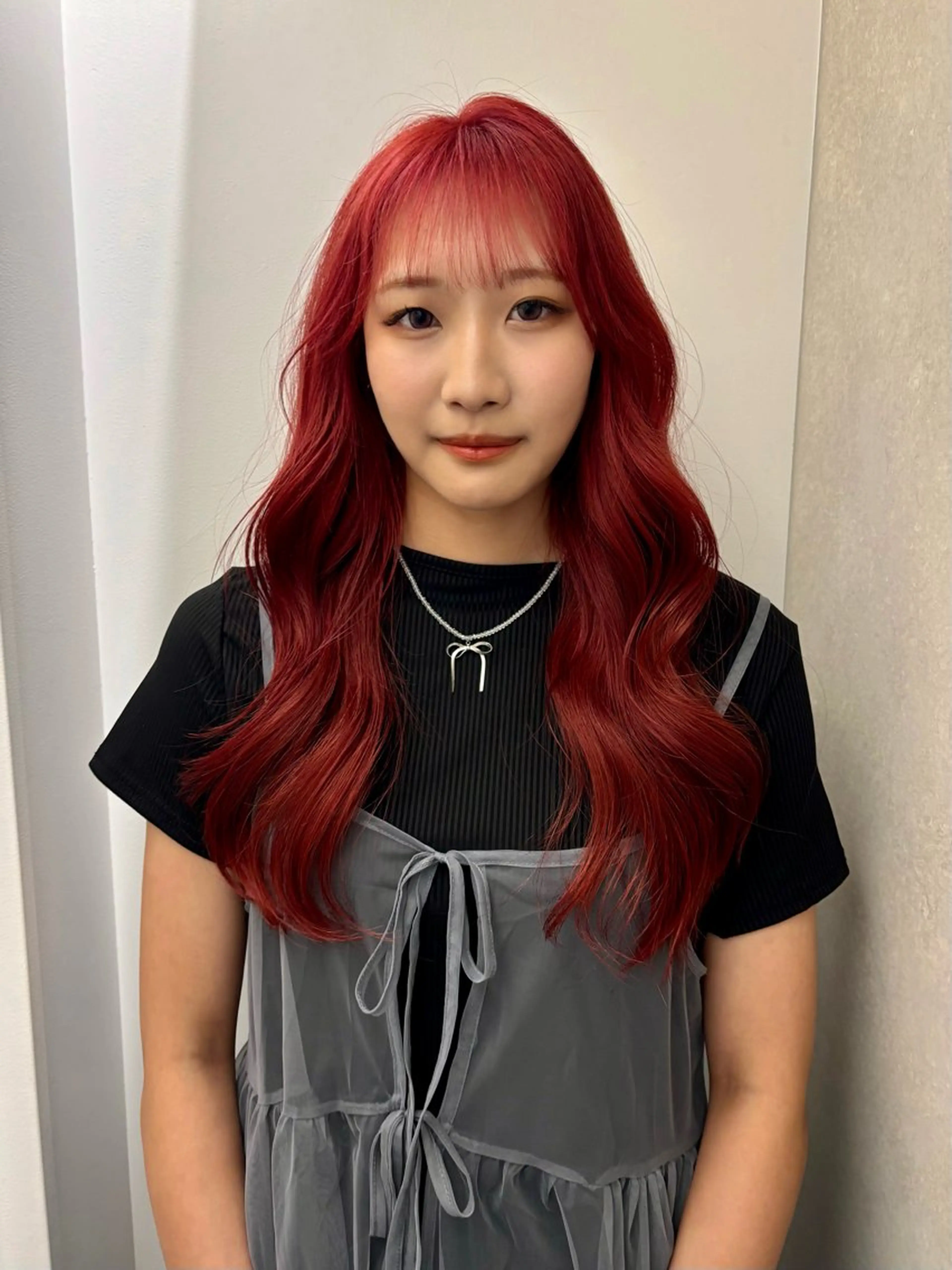 ロング ヘアカラー ハイトーン/レイヤー nail 百咲💌のヘアスタイル