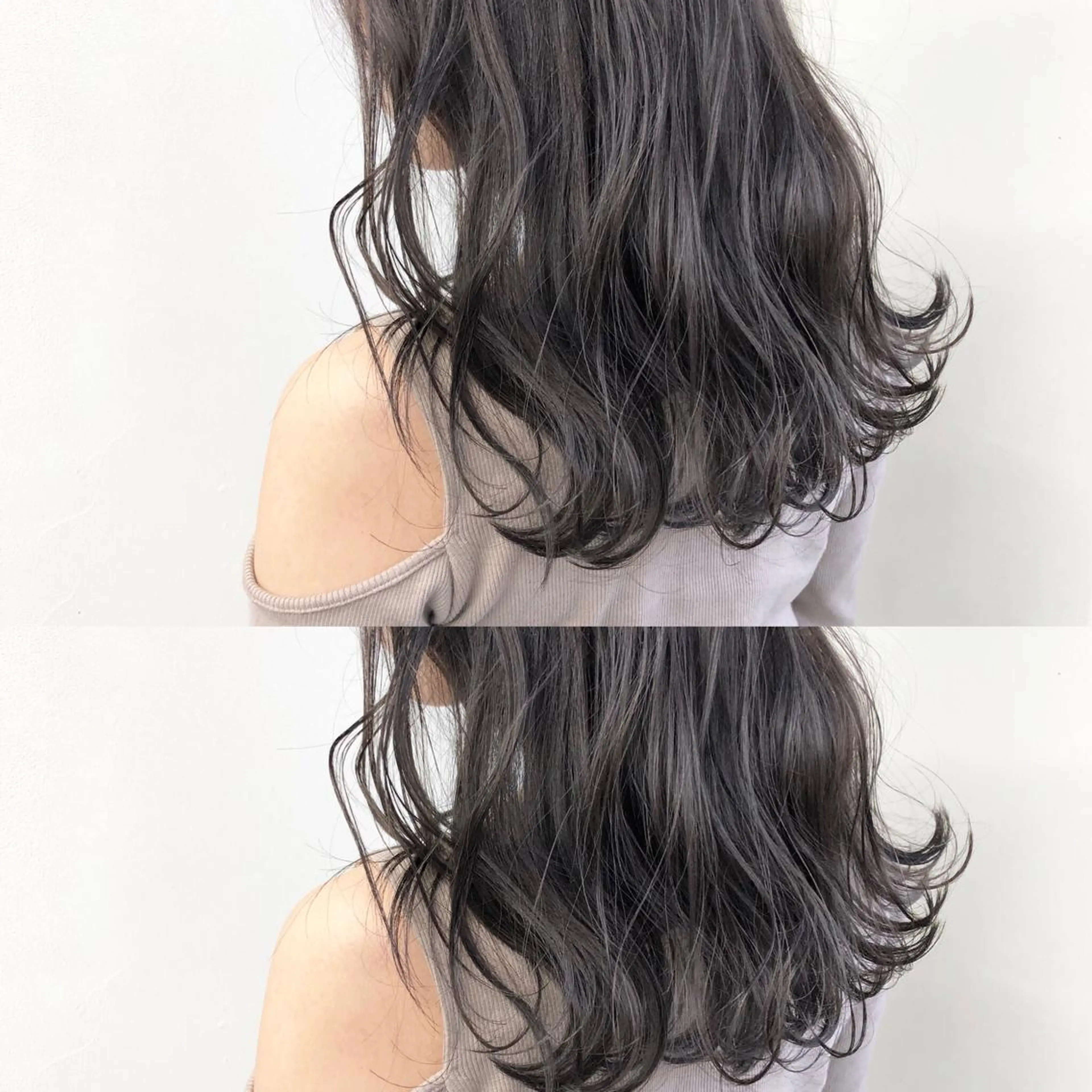 セミロング 外国人風カラー ハイライト 小澤大輔 YOLO hairのヘアスタイル