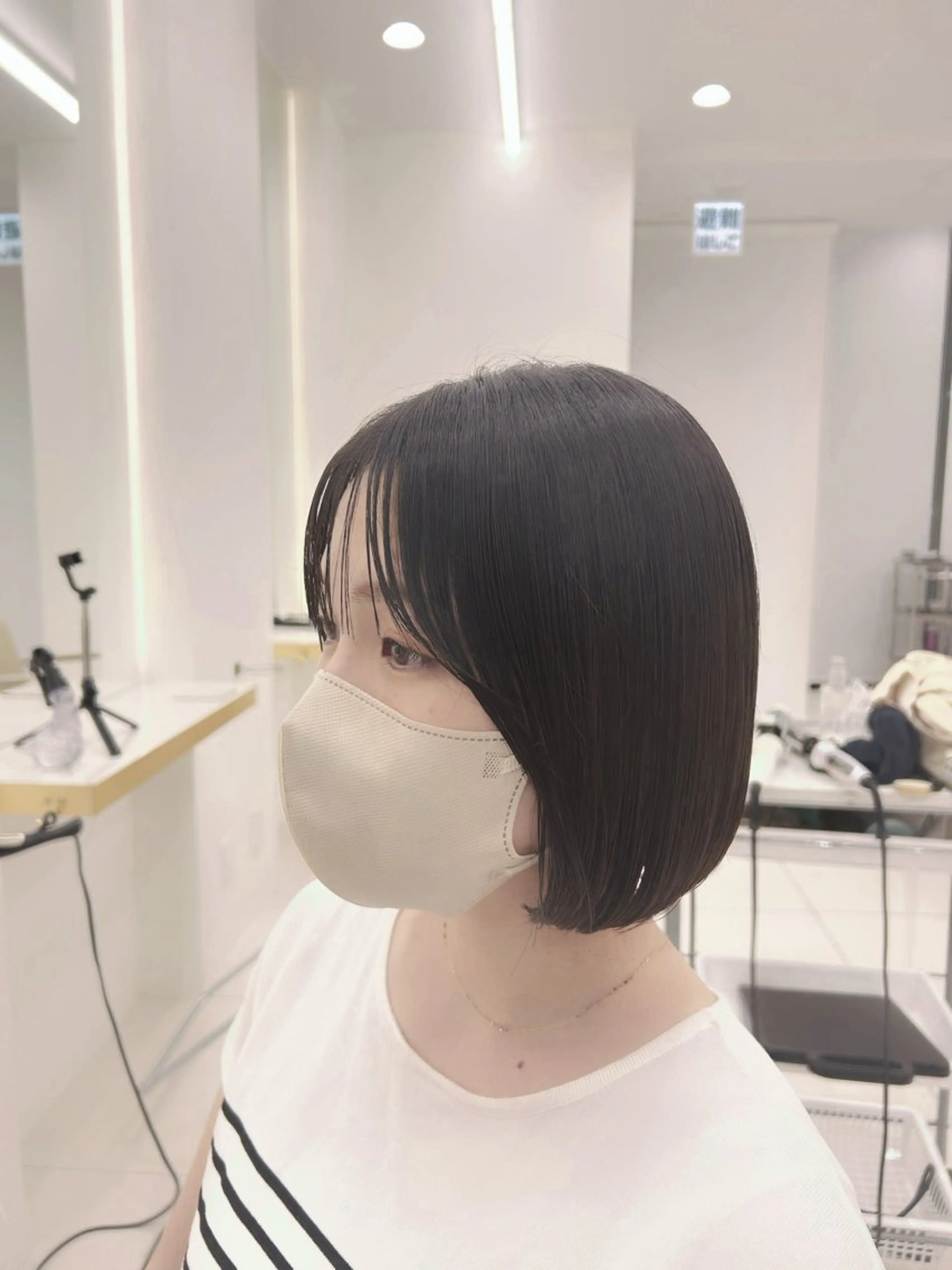 ショート 韓国顔まわり/前髪 /レイヤー/いつきのヘアスタイル