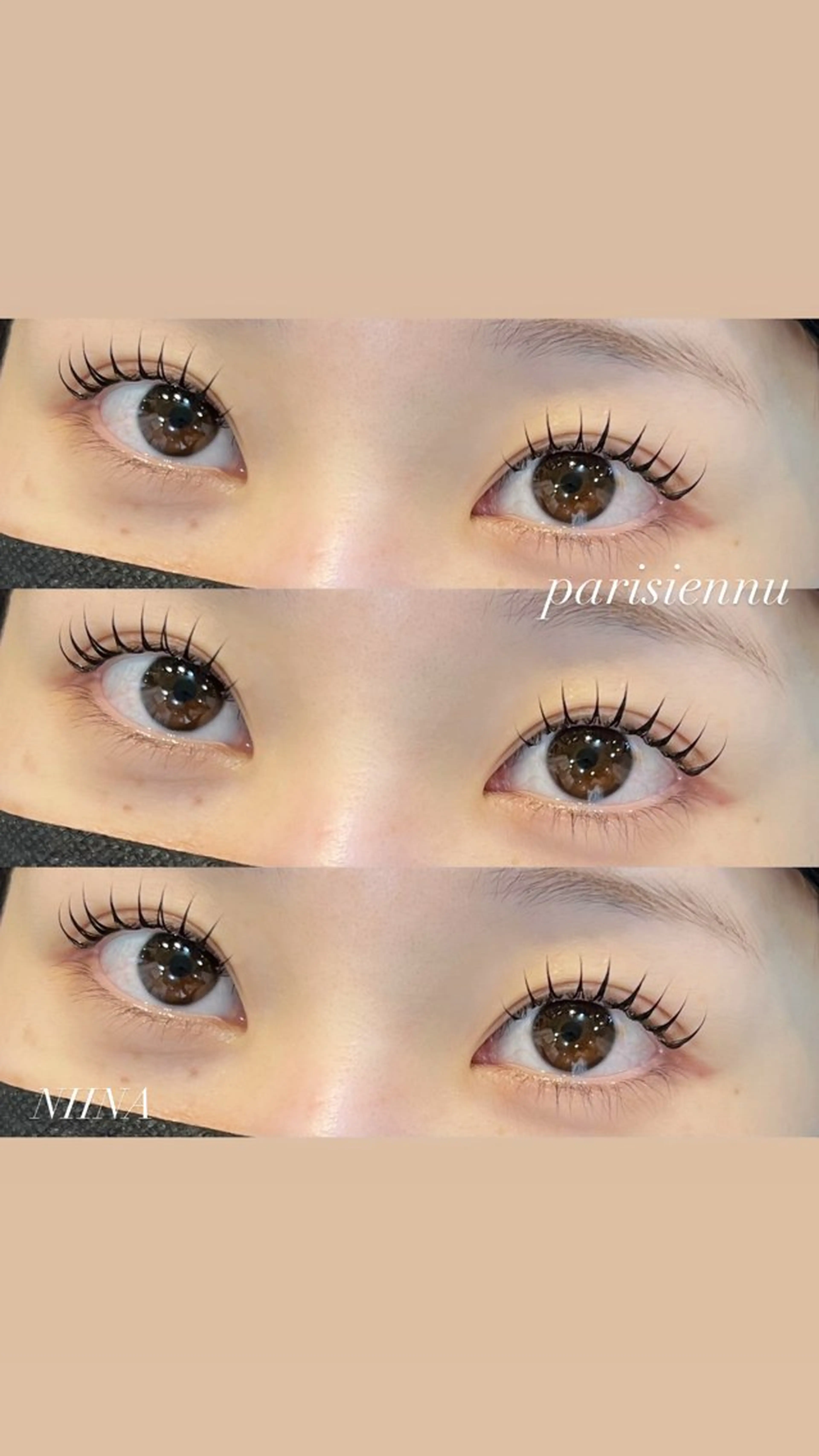 マツエク・マツパ eye lash salon Sarry所属・NIINA ☪️のマツエク・マツパデザイン