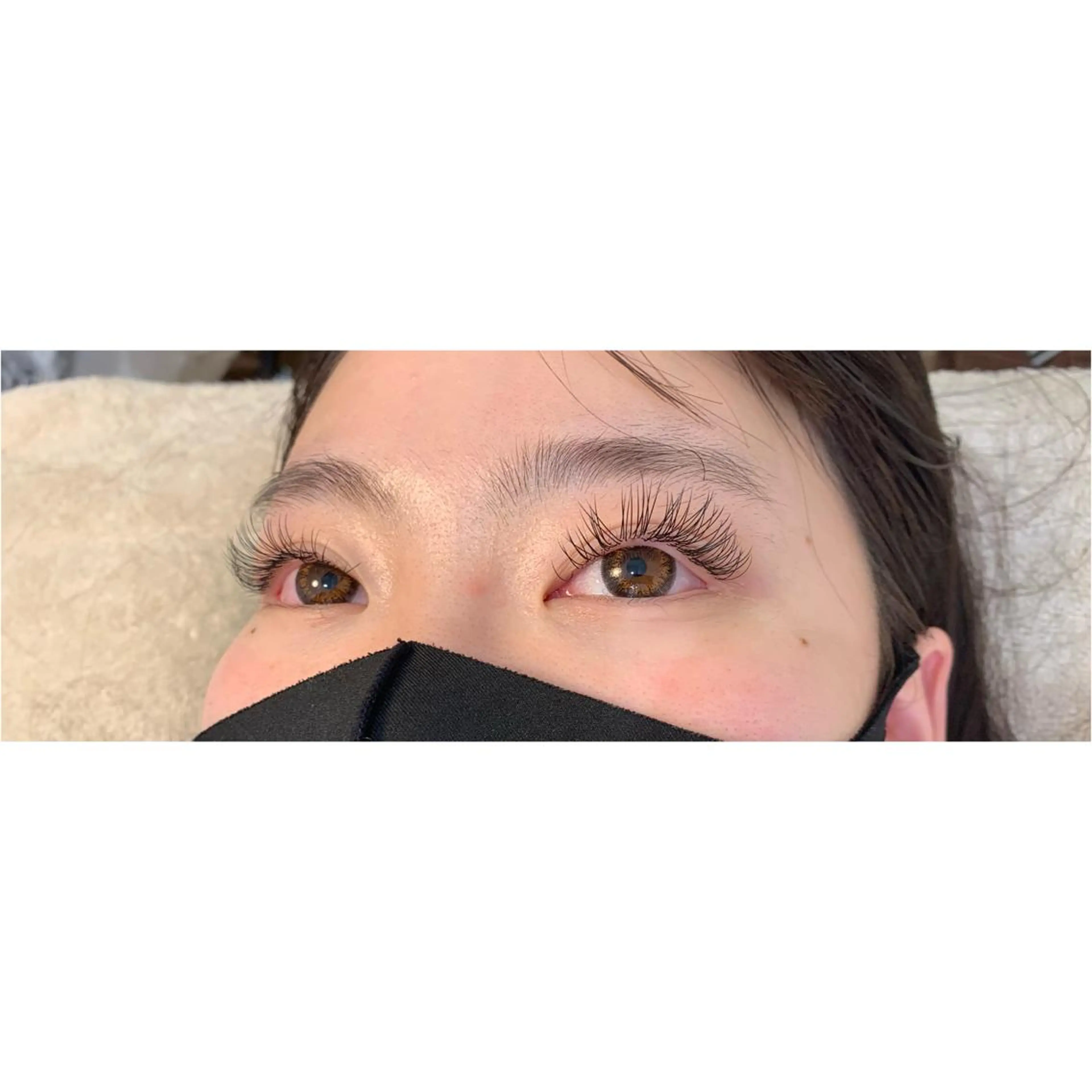 マツエク・マツパ フラットラッシュ プロカラーカレン 藤井寺所属・プロカラーカレン 藤井寺店のマツエク・マツパデザイン