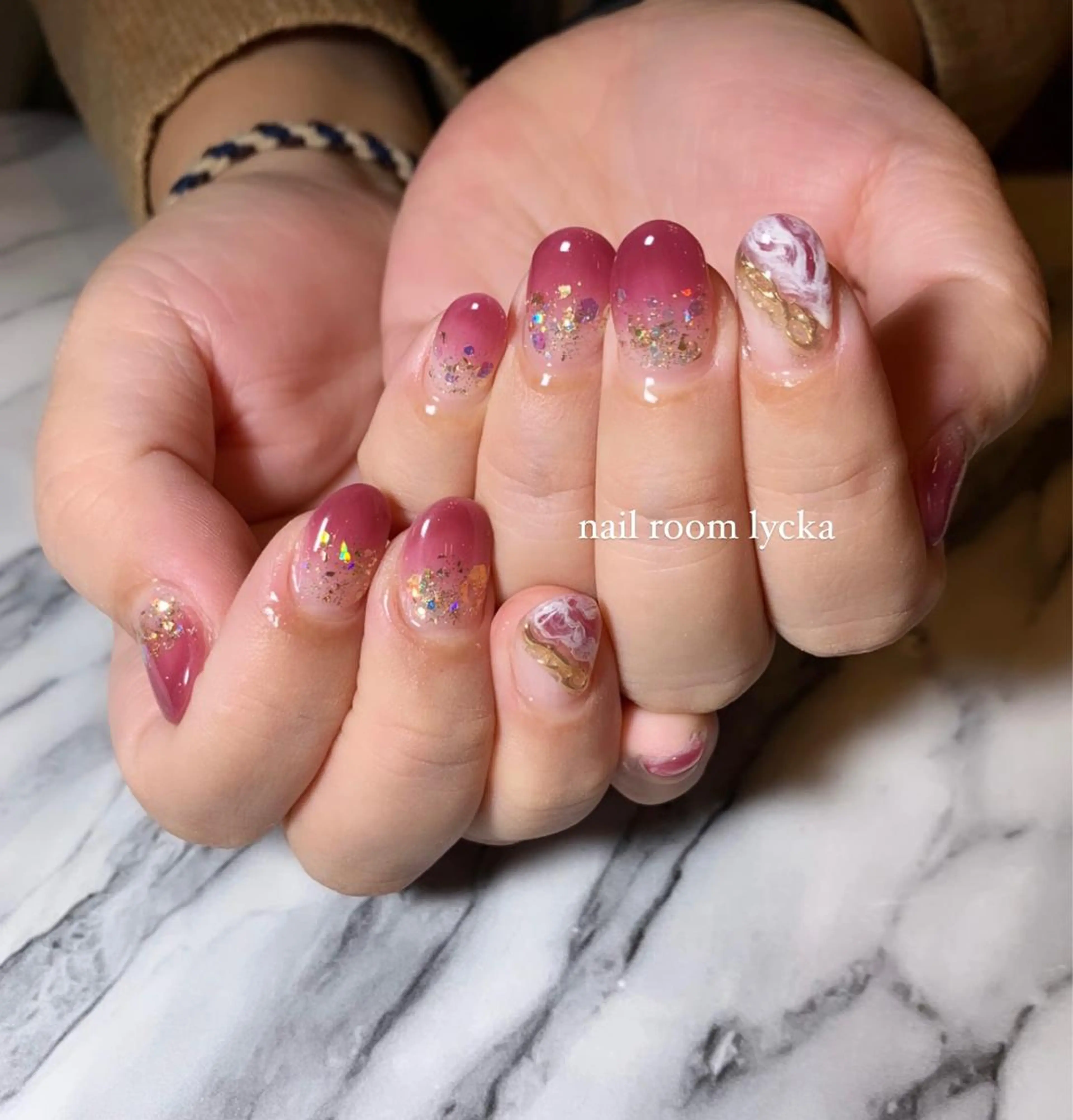 ネイル ﾈｲﾙﾙｰﾑﾘｯｶ 𝐦𝐚𝐲𝐮のネイルデザイン