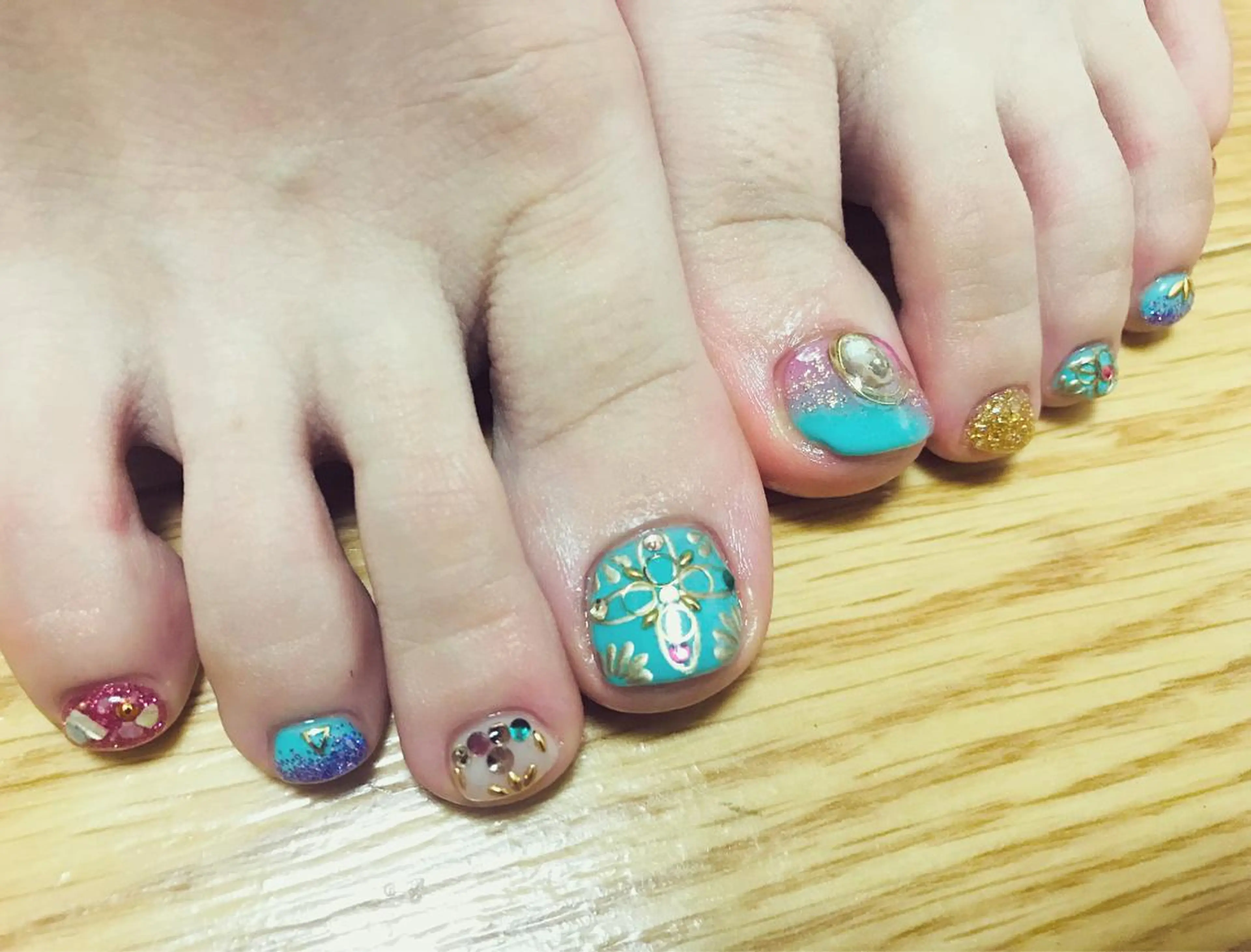 ネイル フットネイル NailSalon 〜Andyou〜のネイルデザイン