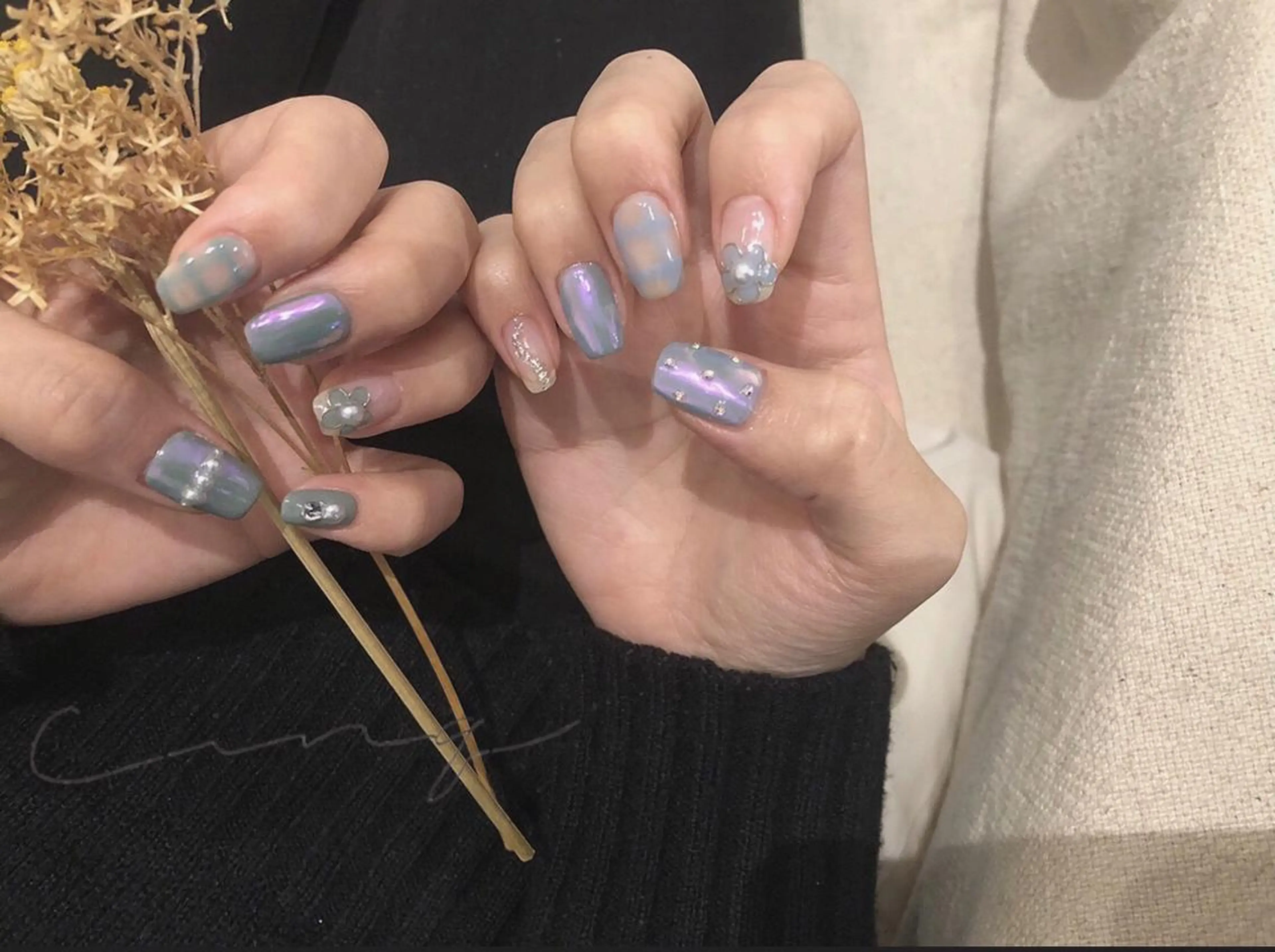 ネイル 持ち込み ViLL 新小岩のネイルデザイン