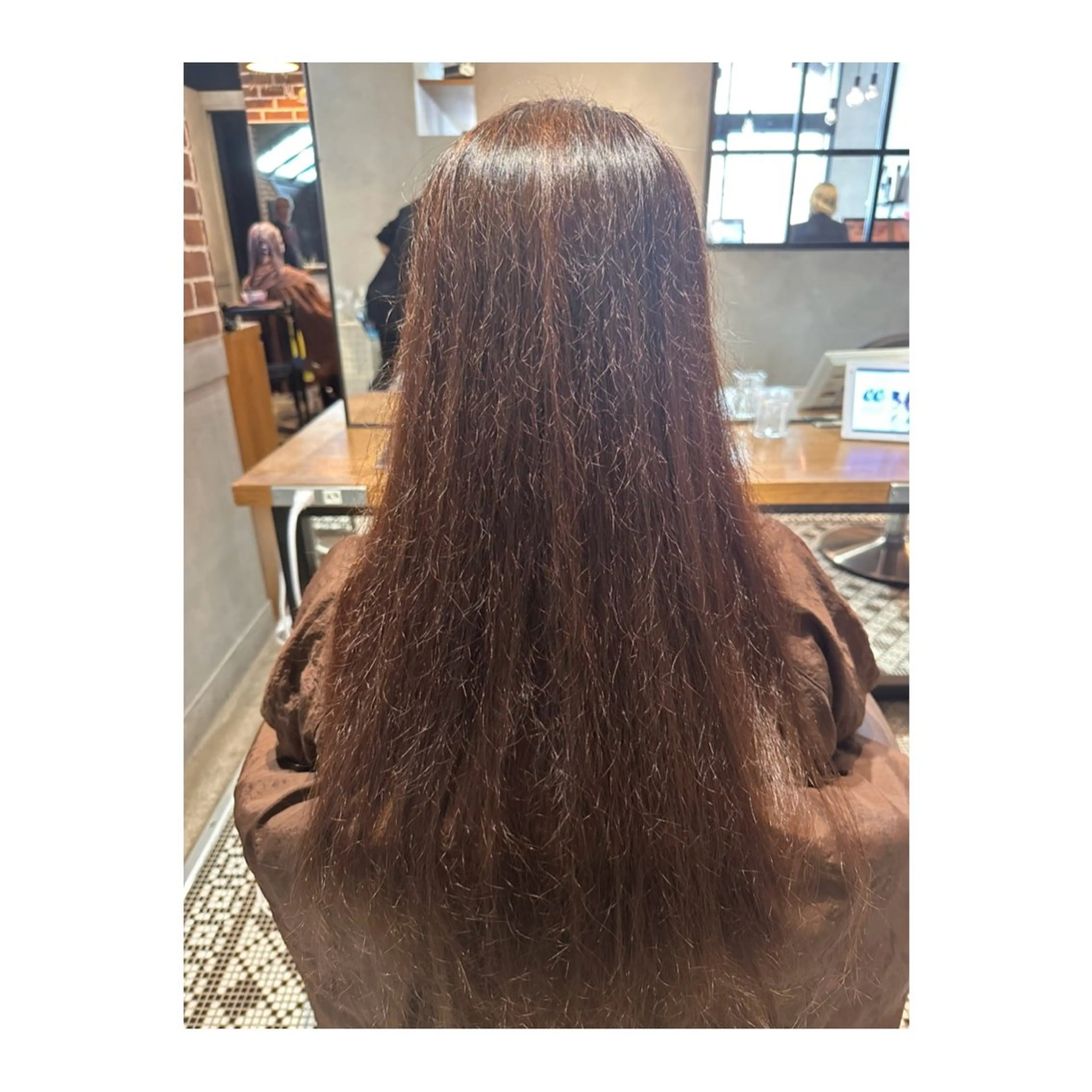 ロング パーマ 髪質改善 縮毛矯正 トリートメント ストレートパーマ 縮毛矯正 トリートメント 髪質改善 すずきひじりのヘアスタイル