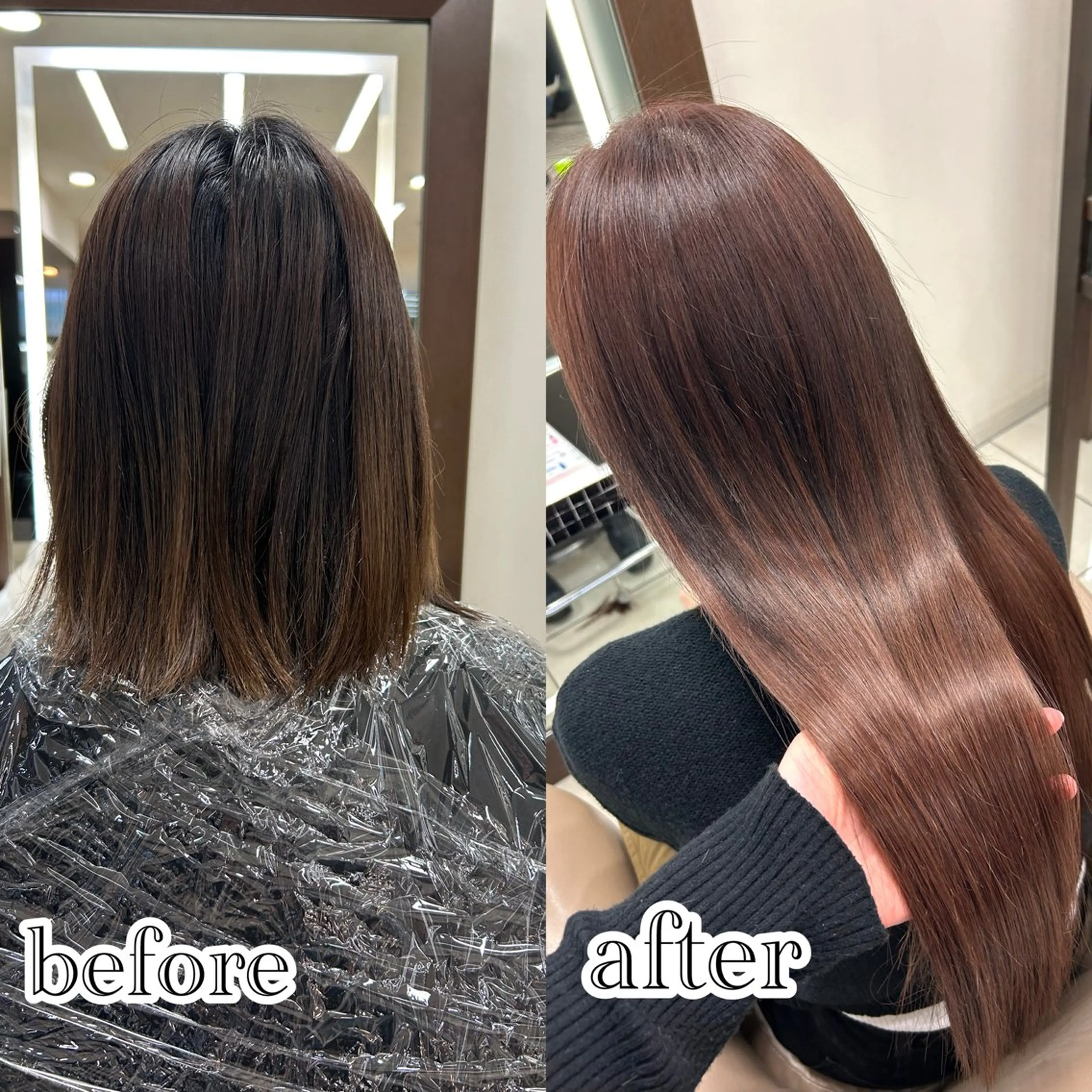 カラー ハイトーン👱‍♀️ エクステ/彩花のヘアスタイル