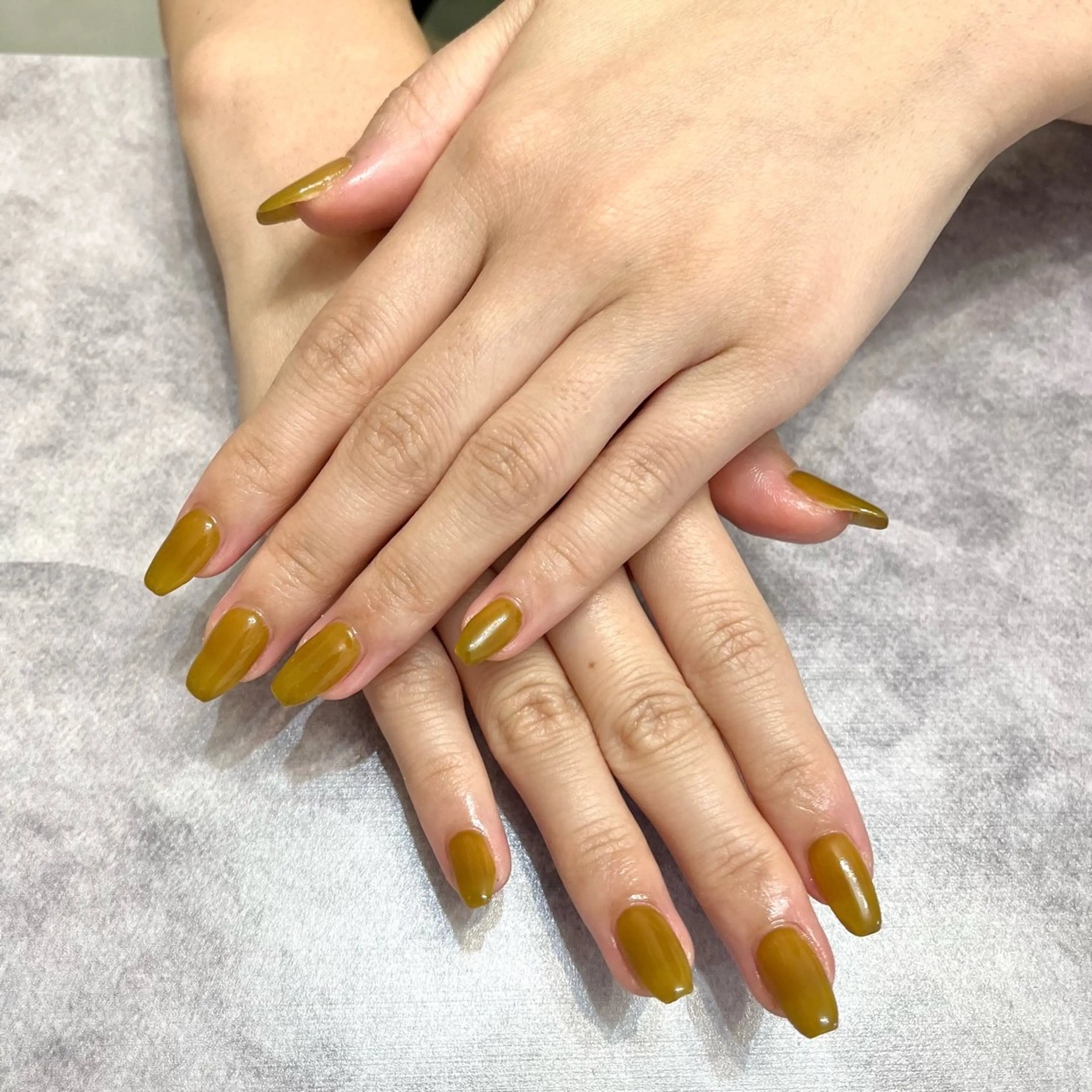ネイル ワンカラーネイル ハンドネイル Nail salon ♡のネイルデザイン