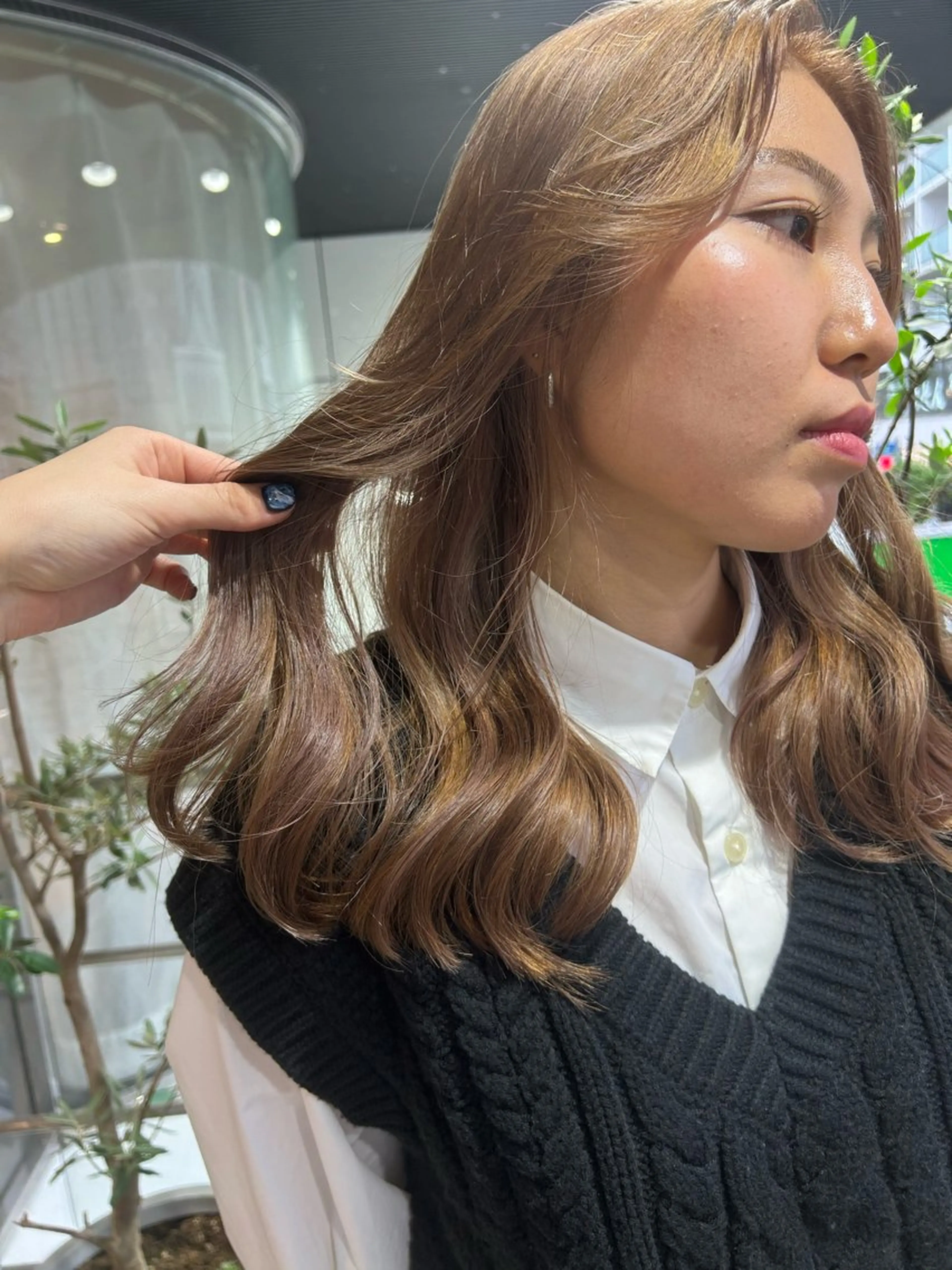 ロング 韓国風カラー 学生 髪質改善 韓国風ヘア トリートメント メンズスタイル Hitomi🐶のヘアスタイル