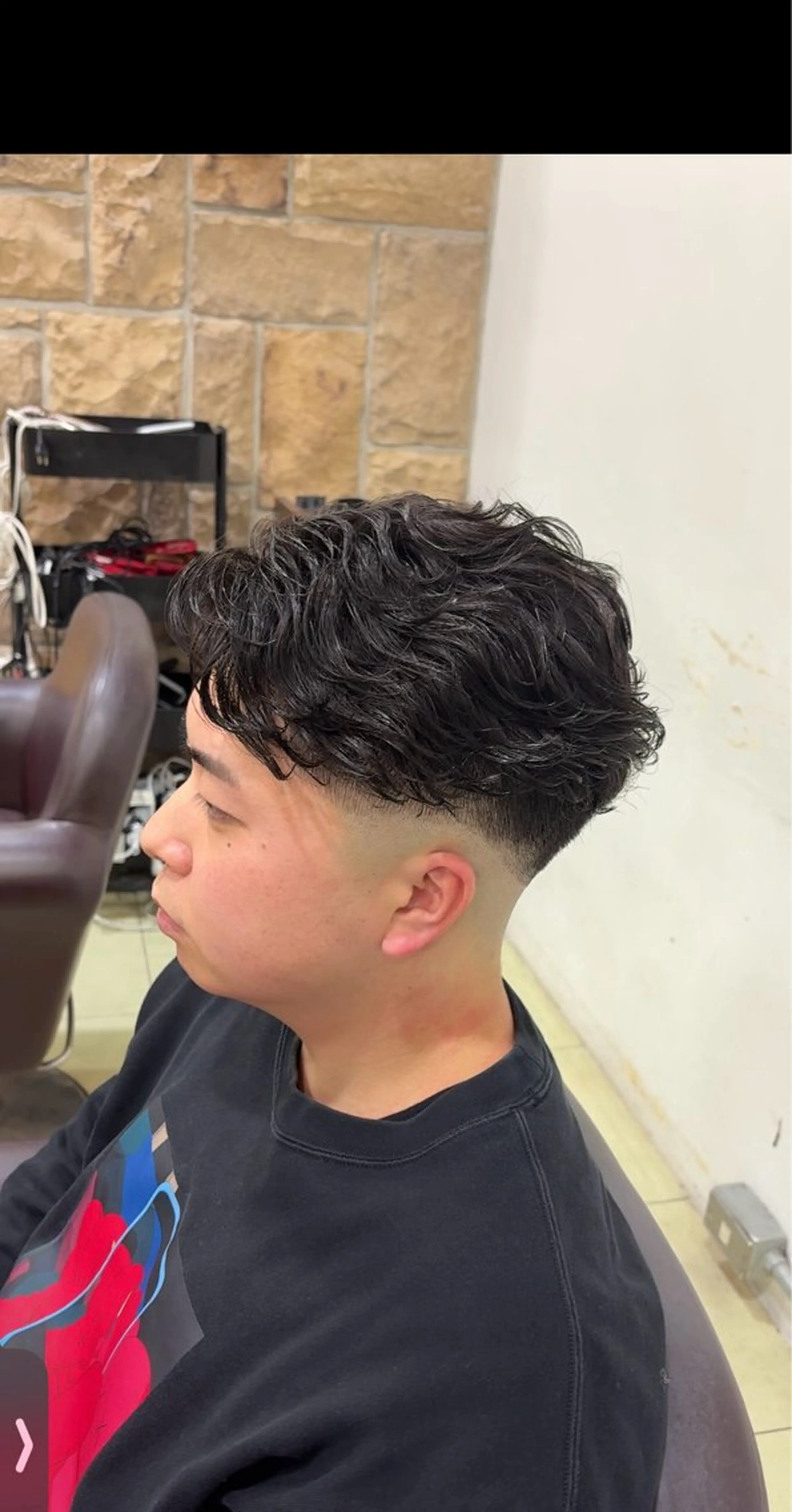 ショート パーマ カット パーマ フェザーパーマ🪶 シャドウ/ジュンエイのヘアスタイル