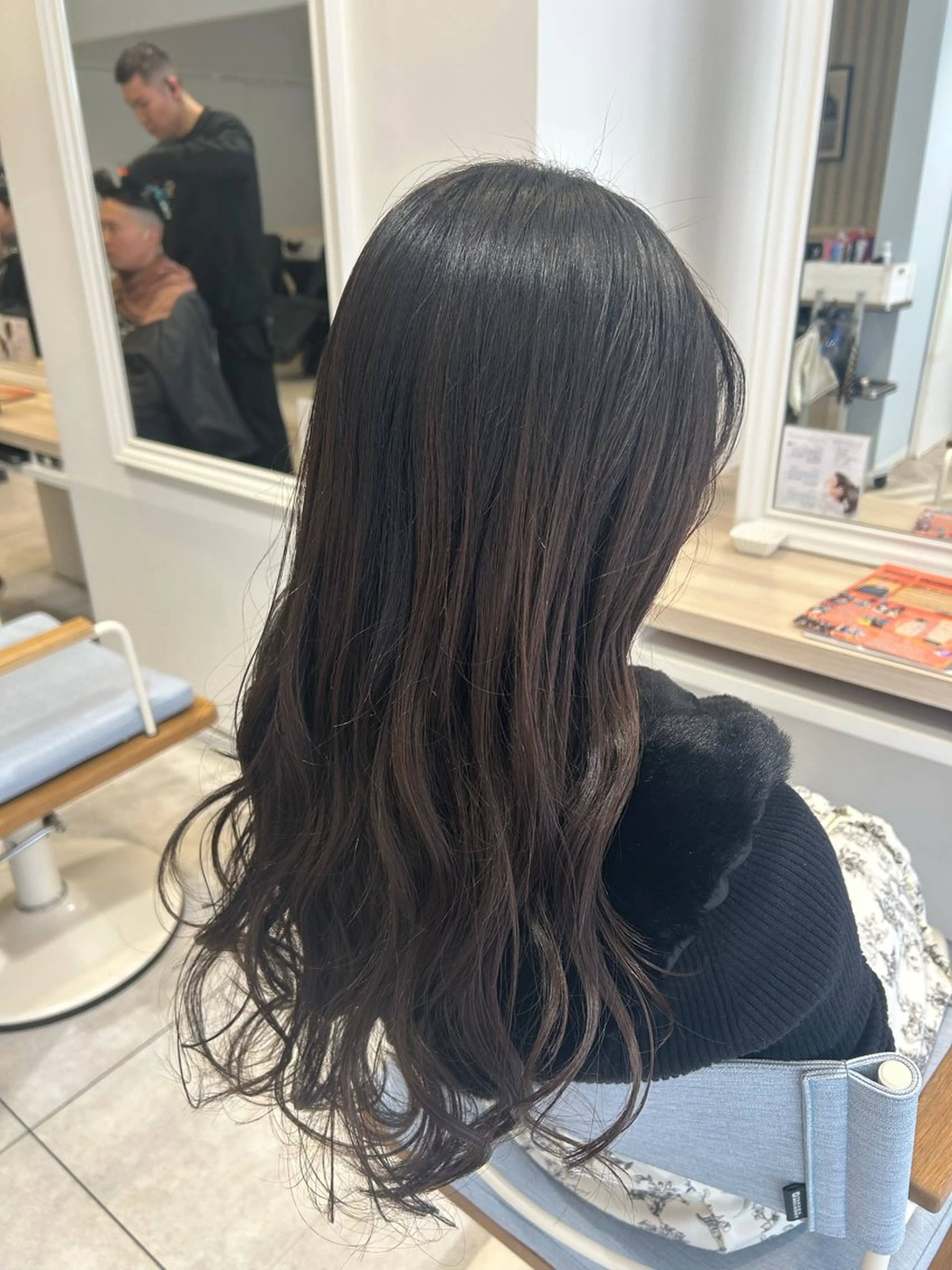 ロング 《.Xian》ミサキ /艶髪/メンズパーマのヘアスタイル