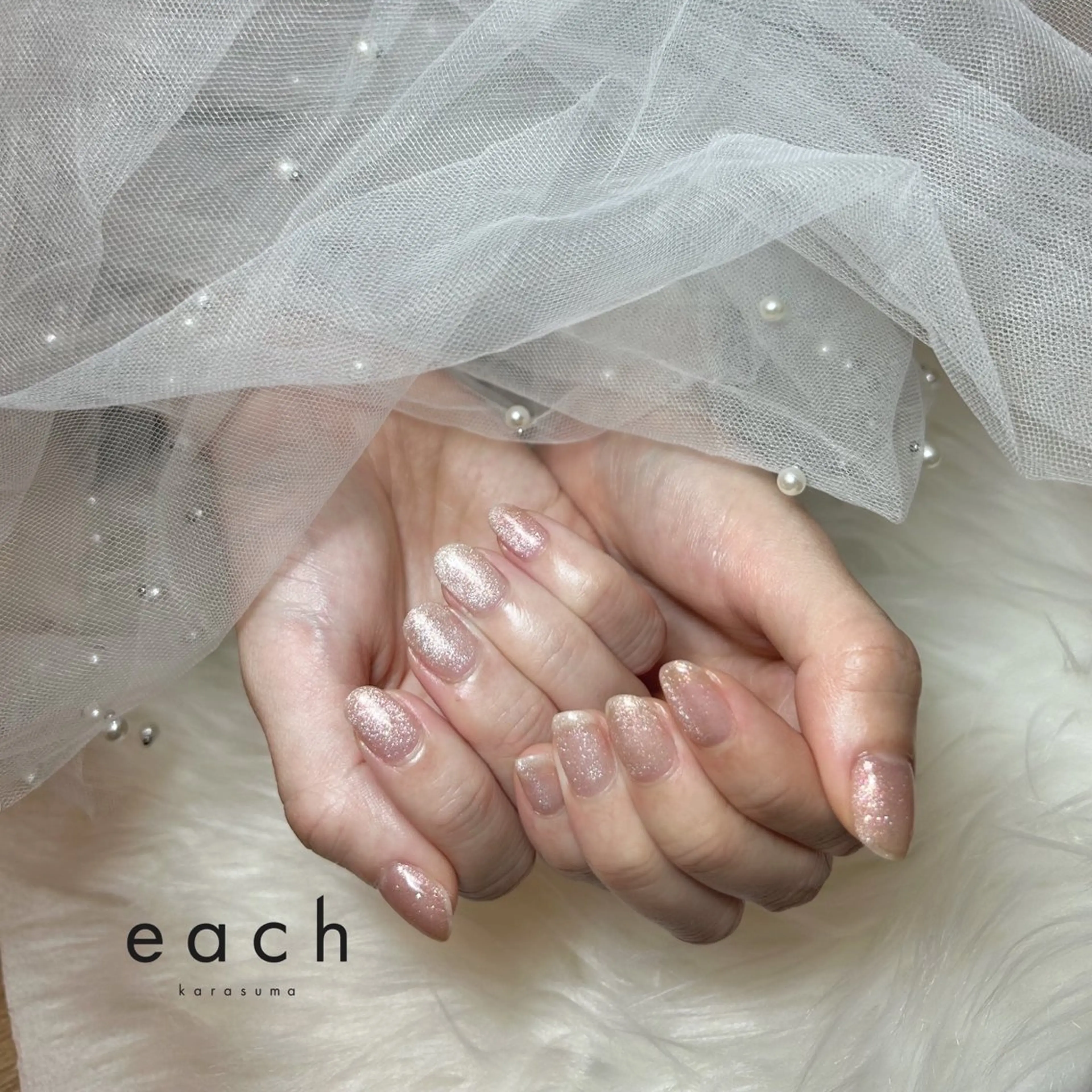 ネイル マグネットネイル ハンドネイル Lueà Nail Salon所属・𝐋𝐮𝐞𝐚 kanako🕊のネイルデザイン