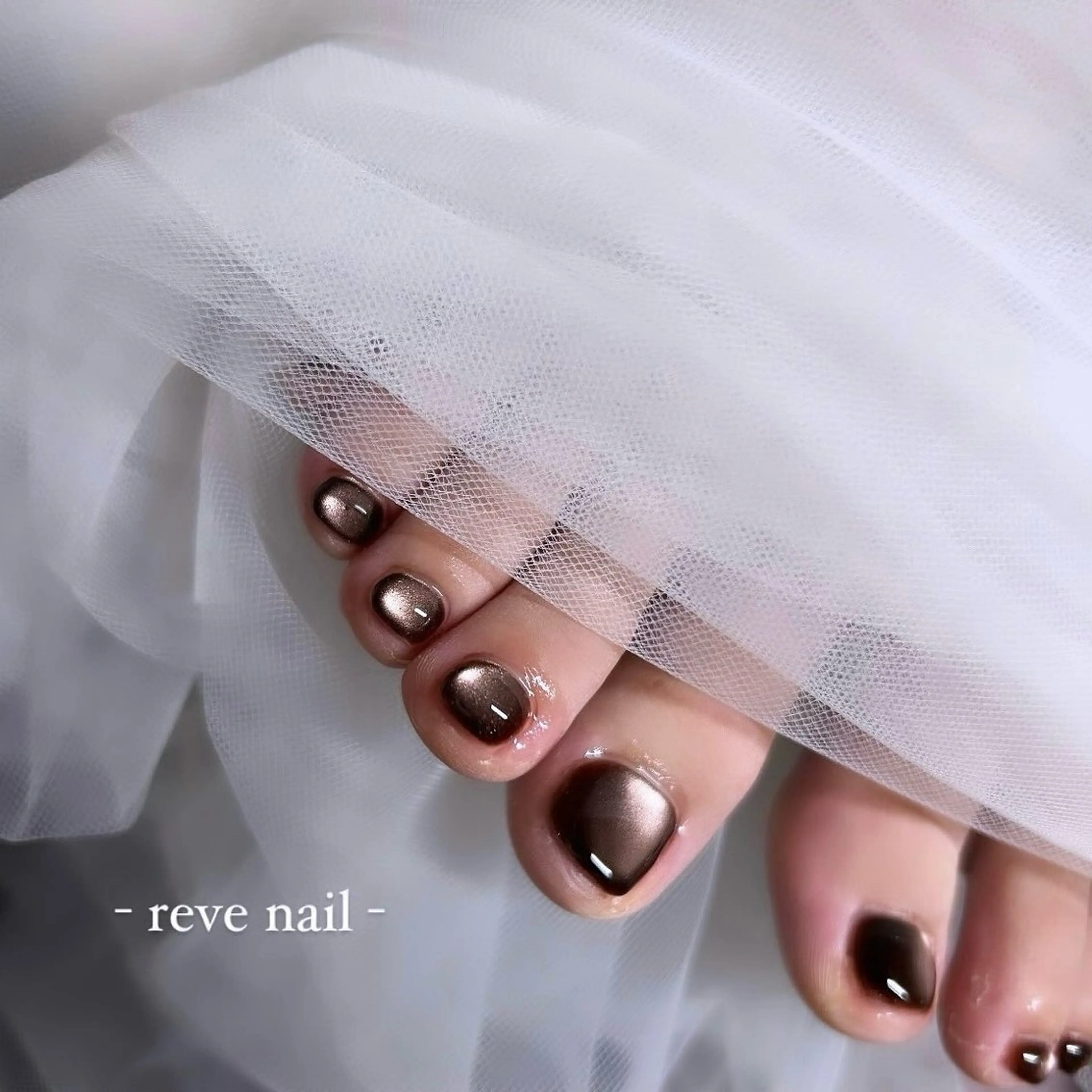 ネイル フットネイル 門真市 三ツ島 reve nailのネイルデザイン
