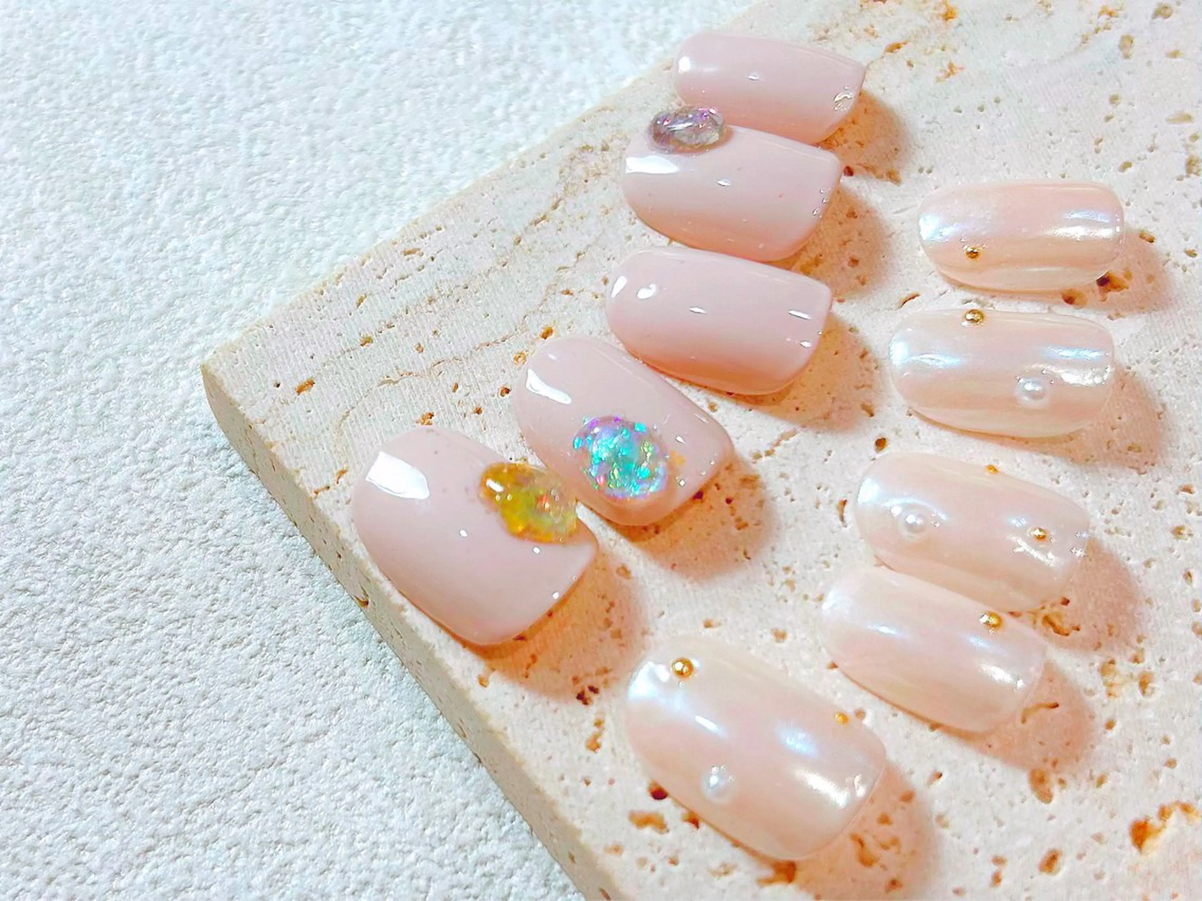 ネイル アートネイル シンプルネイル Re Pearl～コーディネートサロン～ 市駅前店所属・NARUMI HYODOのネイルデザイン