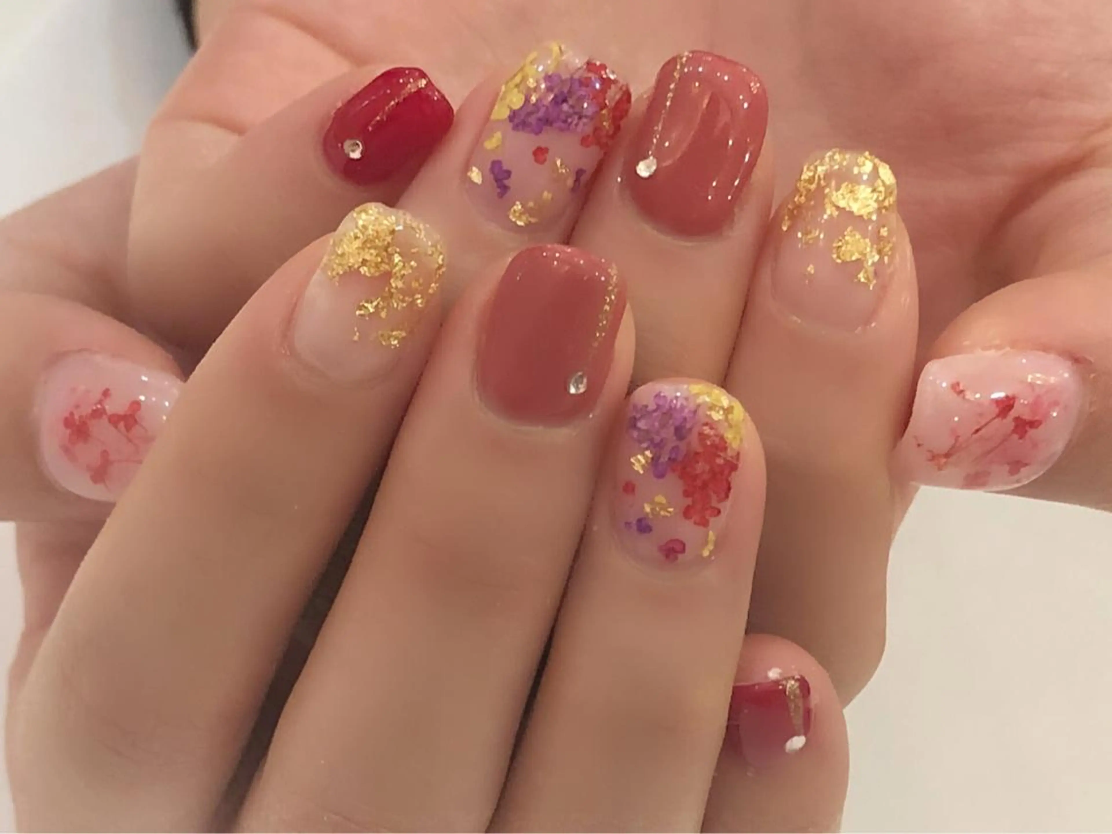 ショート カラー メンズ キッズ NAILSGOGO shibuyaのネイルデザイン