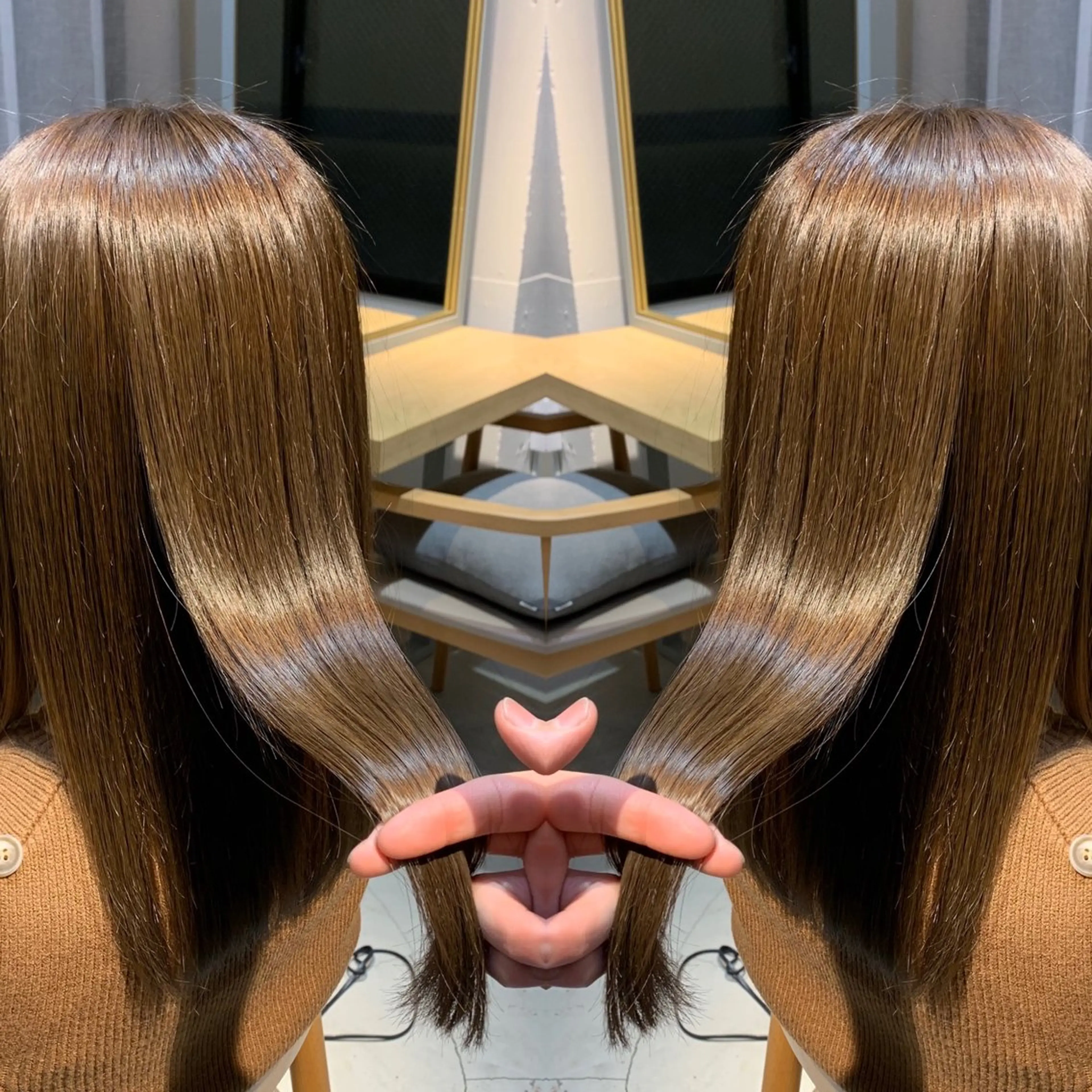 ロング TERU ADACHIのヘアスタイル