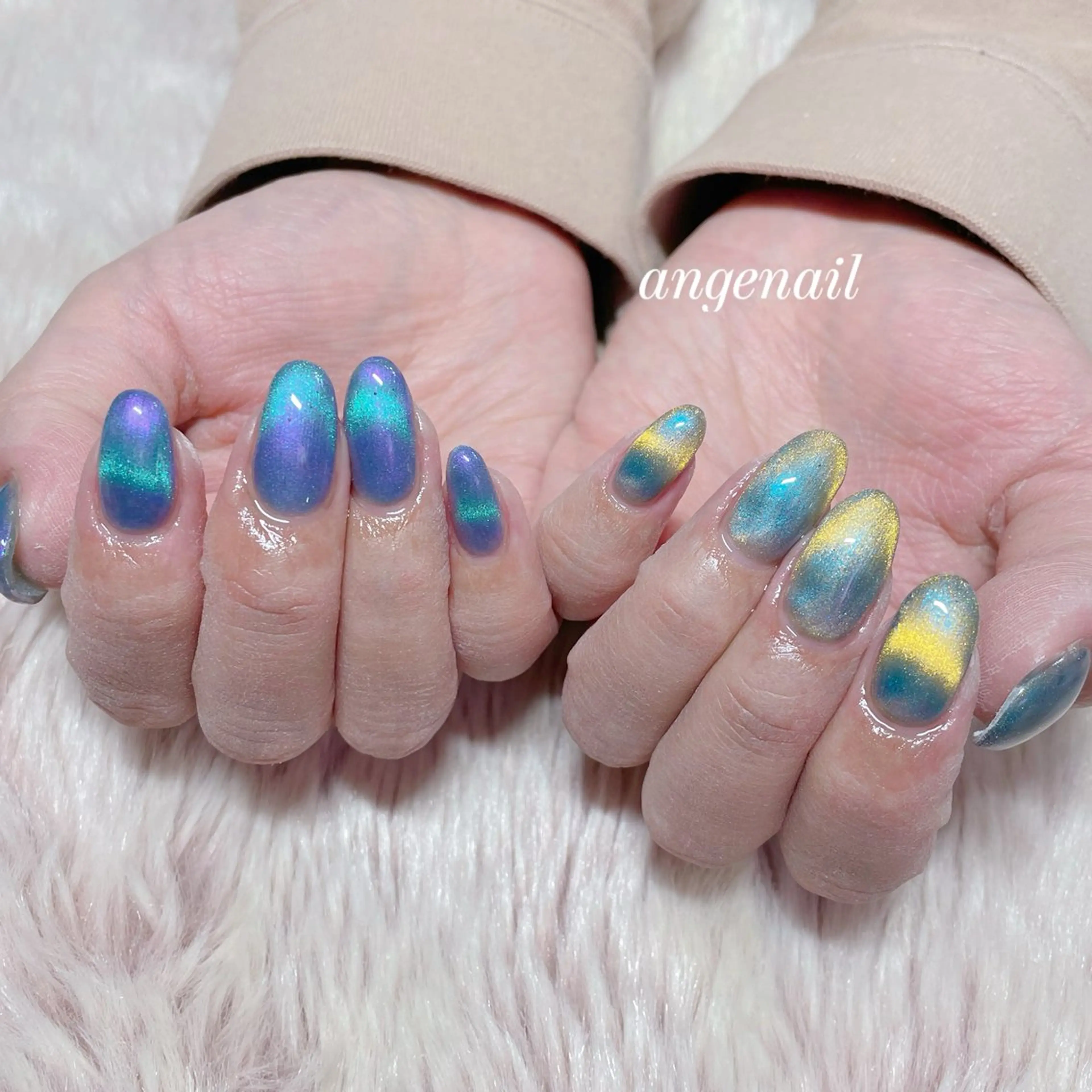 ネイル ハンドネイル オーナーネイリスト MAKIのネイルデザイン