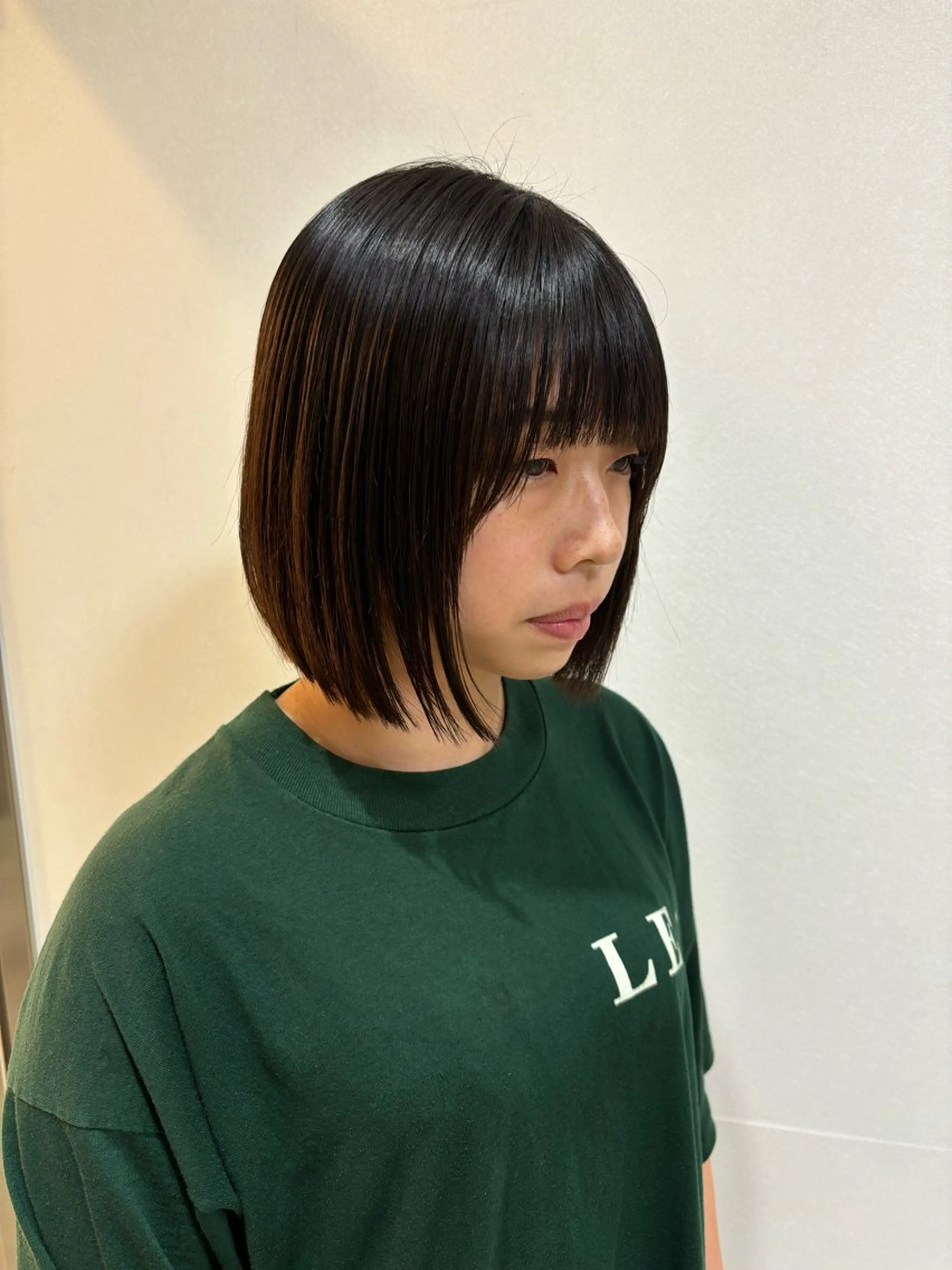 ショート ボブ 札幌パーマ 髪質改善/後藤海音のヘアスタイル