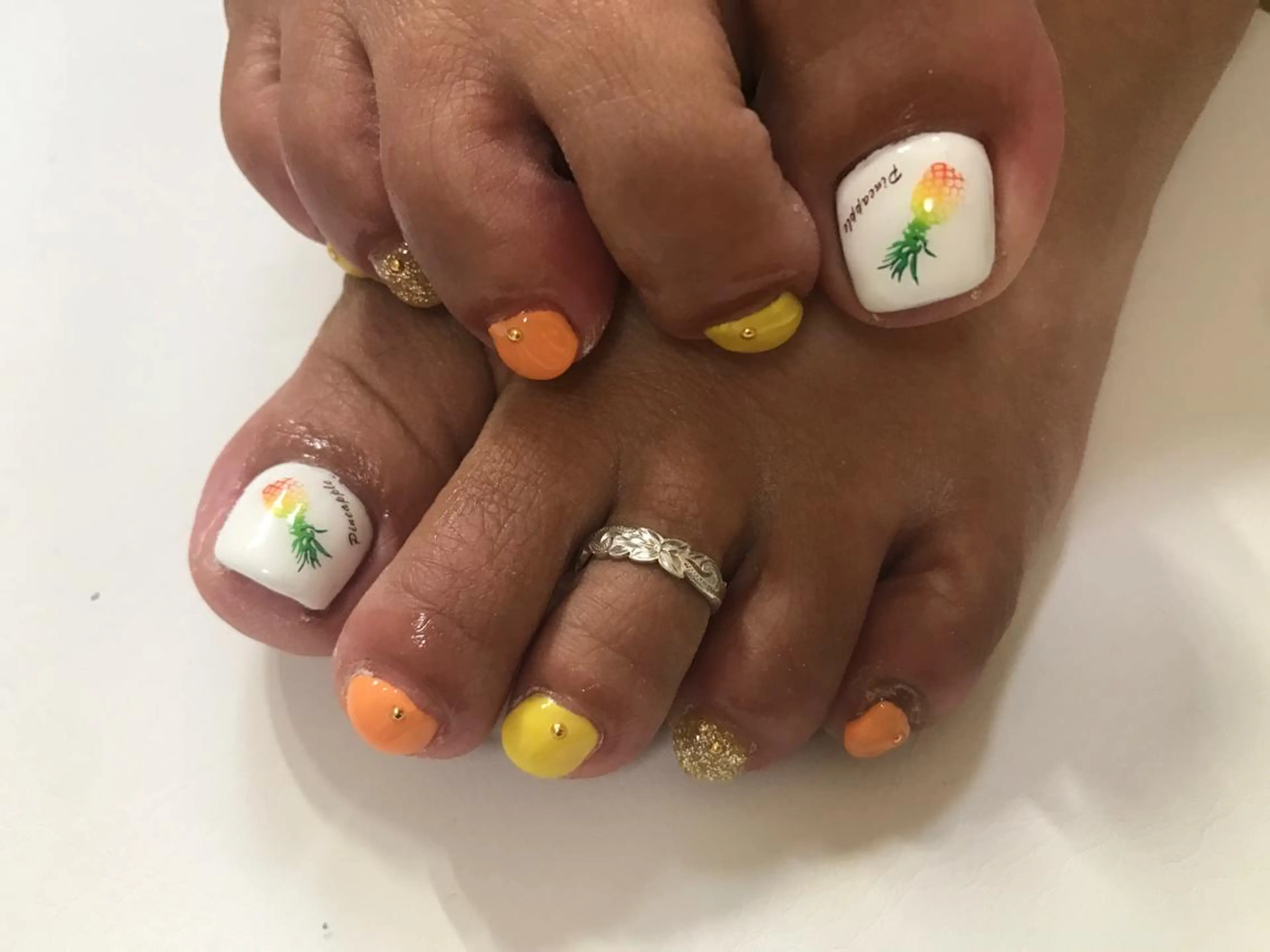 ネイル ハンドネイル Mana‪ ‪·͜· ❤︎‬のネイルデザイン